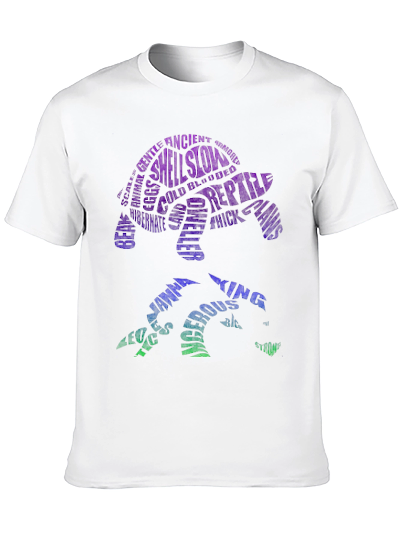 Turtle Word Art T-Shirt