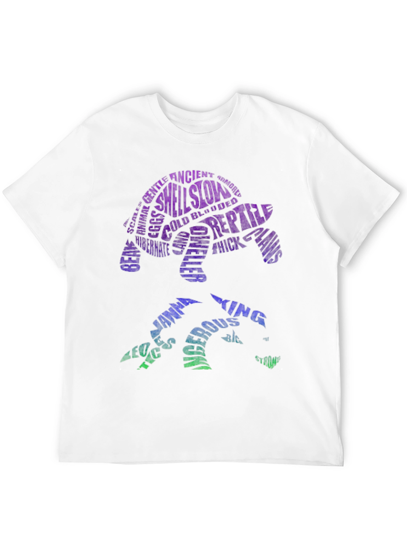 Turtle Word Art T-Shirt