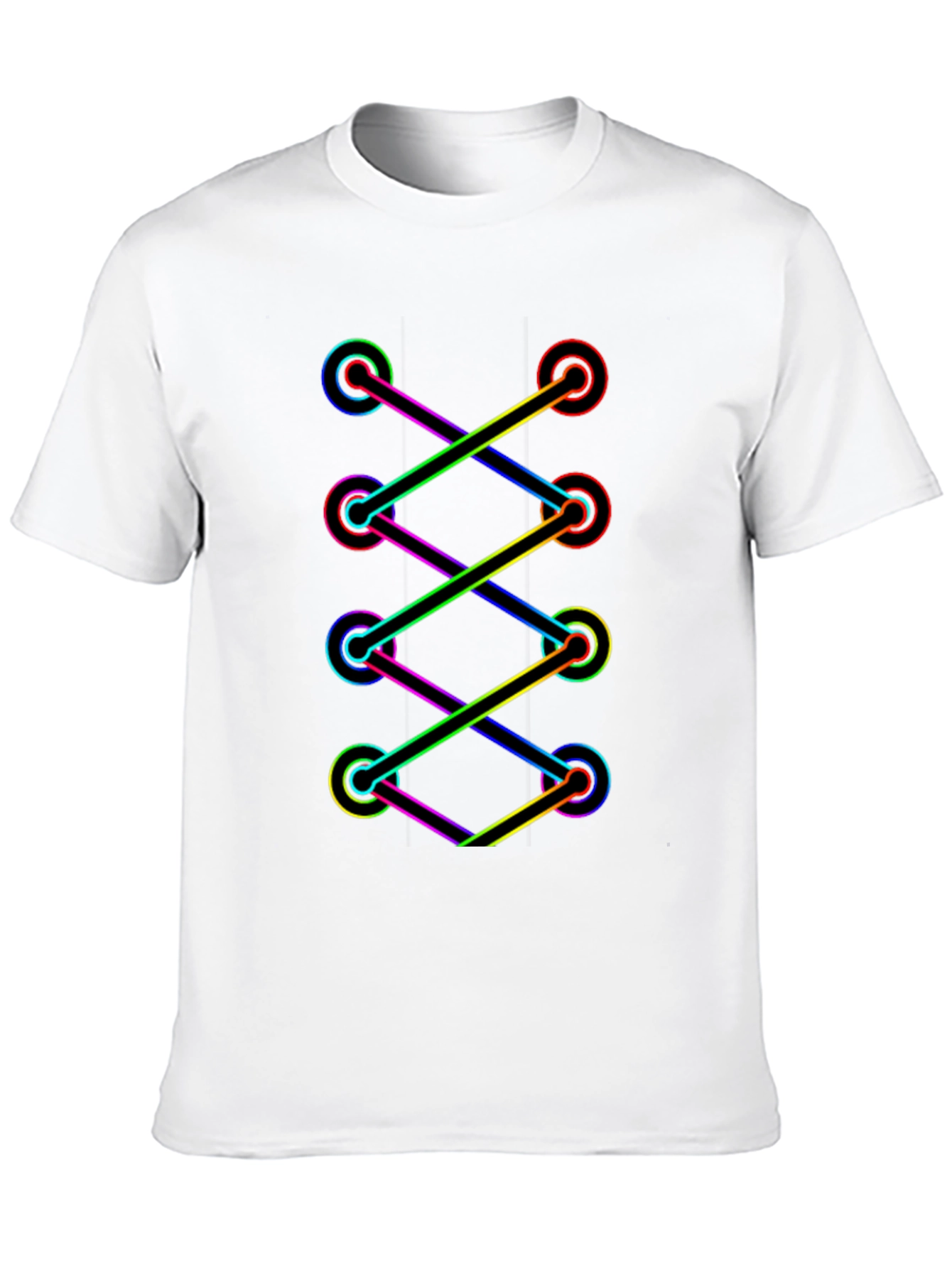 Rainbow Shoelace Graphic Tee