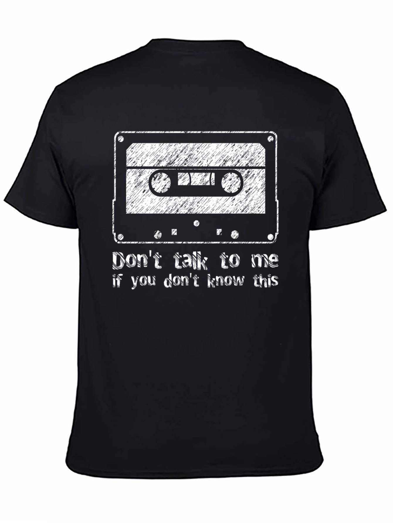 Retro Cassette T-Shirt - 80s & 90s Throwback