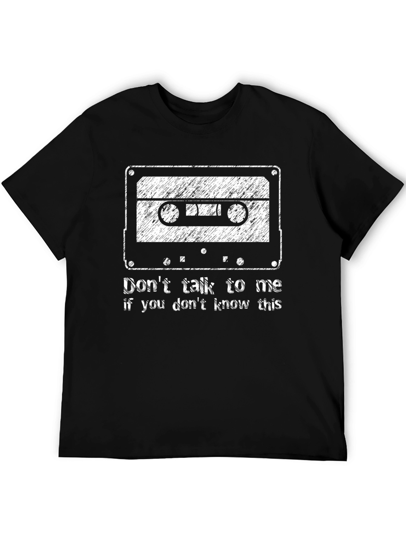 Retro Cassette T-Shirt - 80s & 90s Throwback