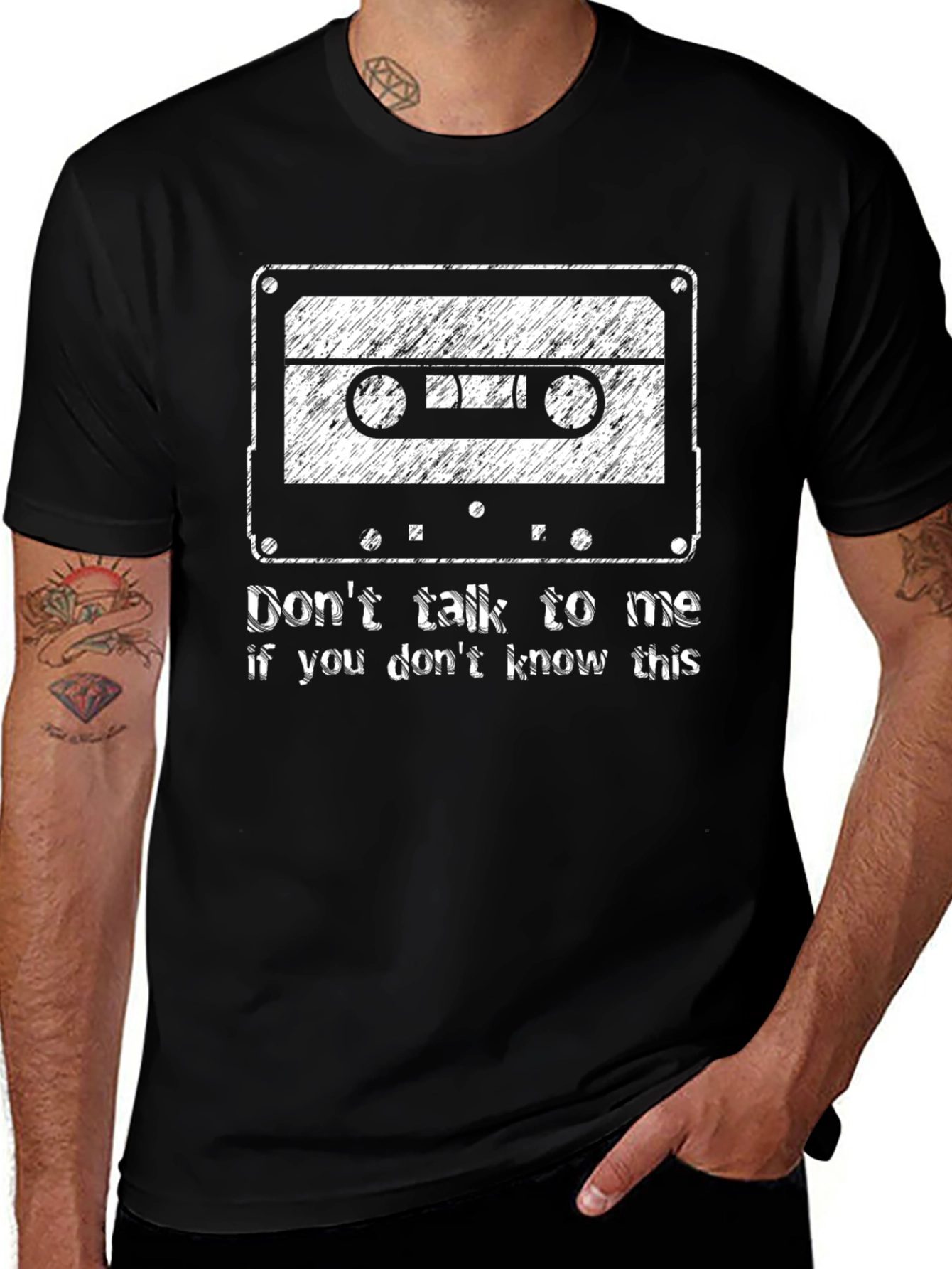 Retro Cassette T-Shirt - 80s & 90s Throwback