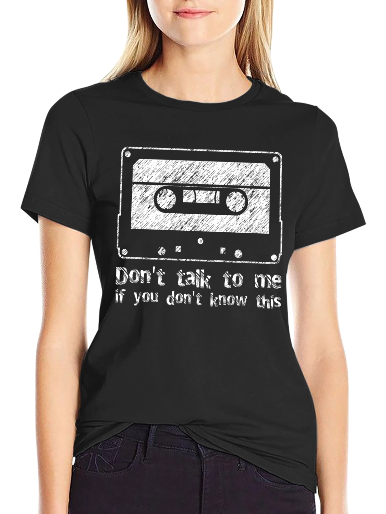 Retro Cassette T-Shirt - 80s & 90s Throwback