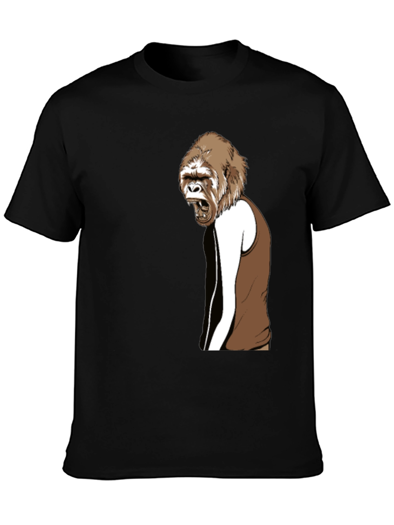 Gorilla Graphic Tee - Black T-Shirt