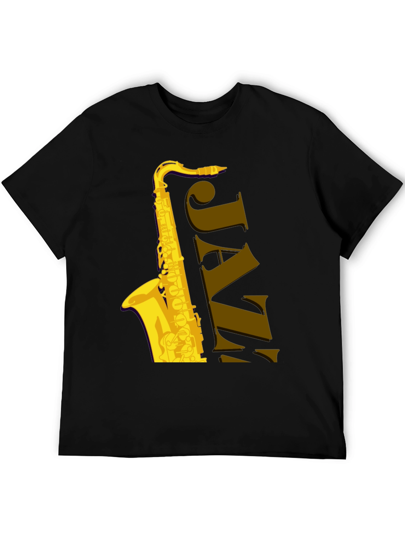 Jazz Saxophone T-Shirt - Musical Style Tee