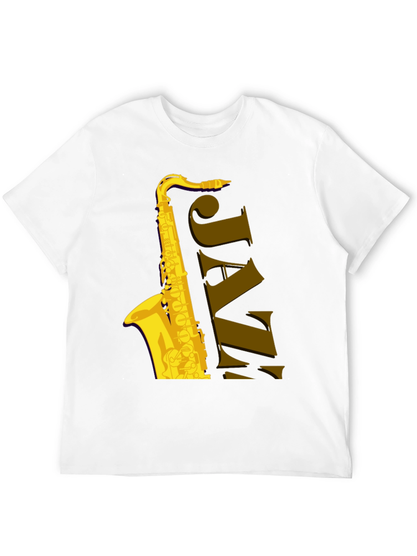 Jazz Saxophone T-Shirt - Musical Style Tee
