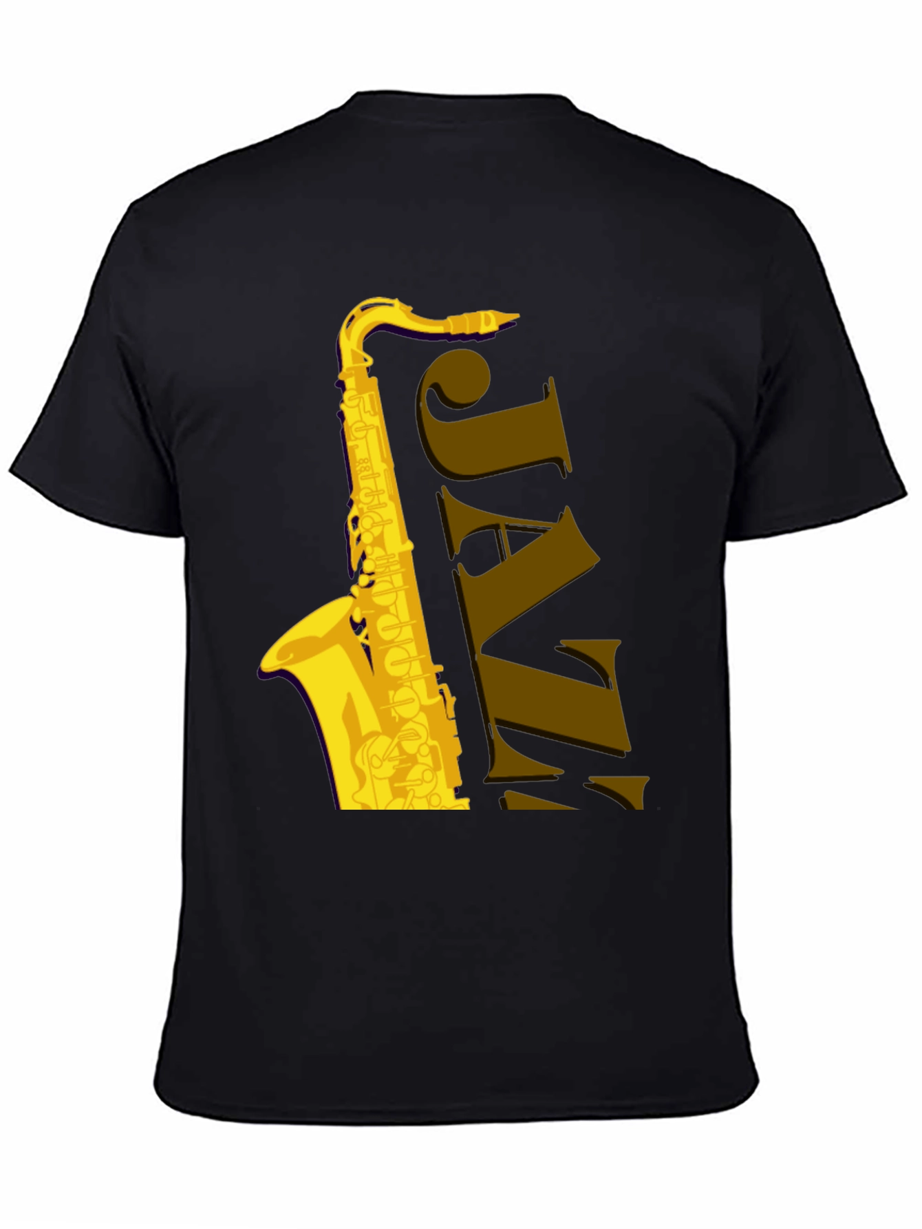 Jazz Saxophone T-Shirt - Musical Style Tee