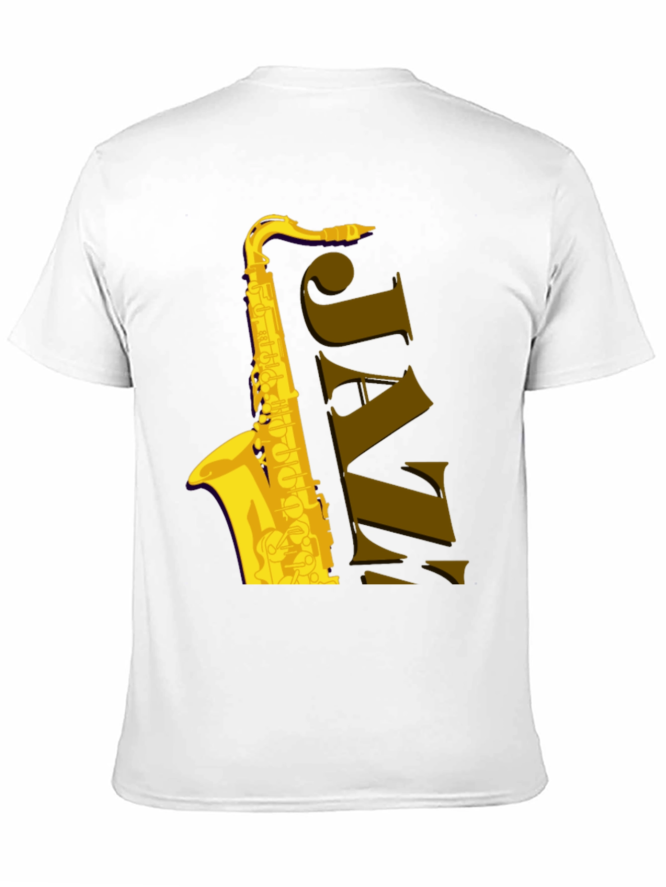 Jazz Saxophone T-Shirt - Musical Style Tee