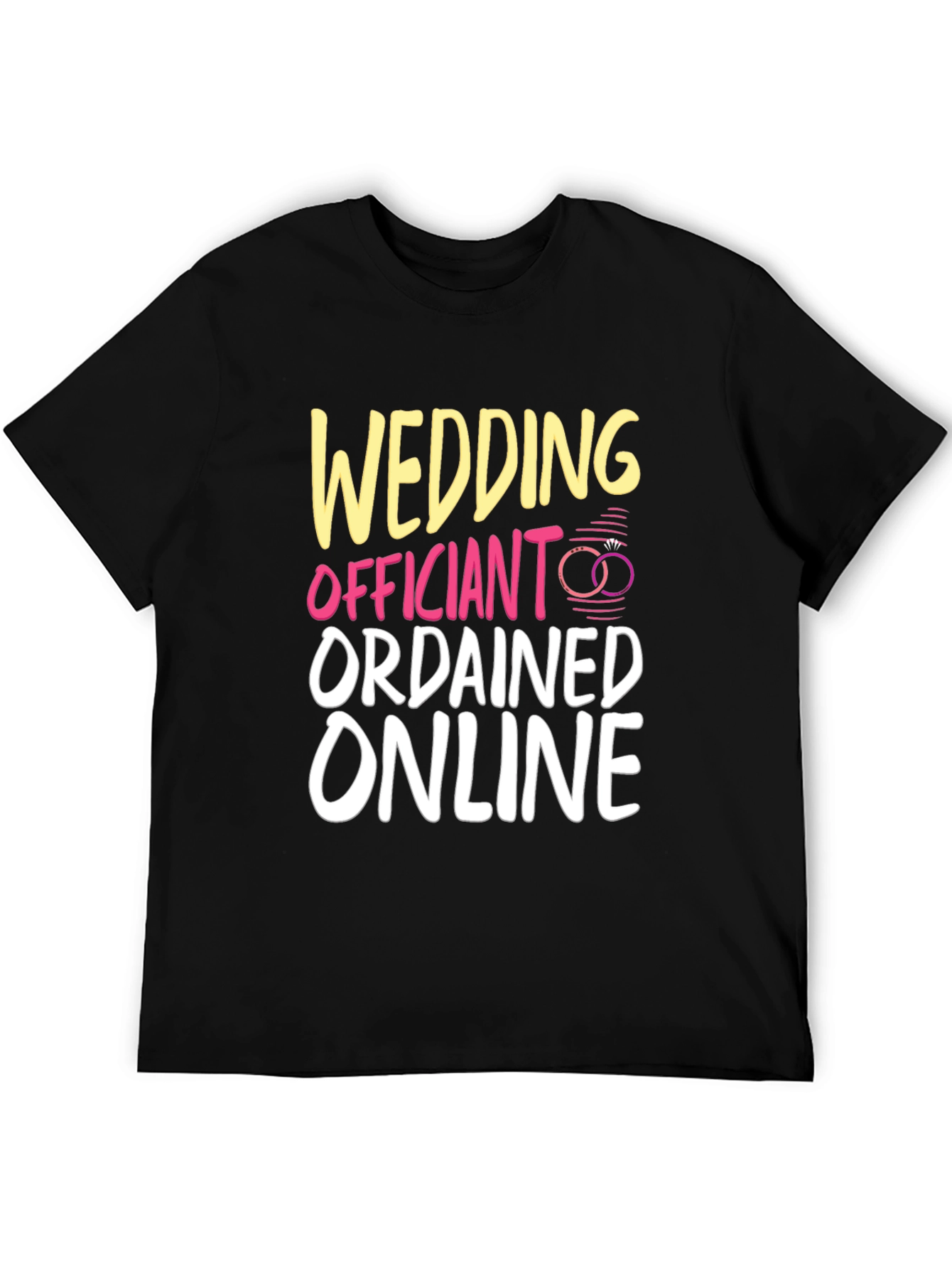 Wedding Officiant Ordained Online T-Shirt