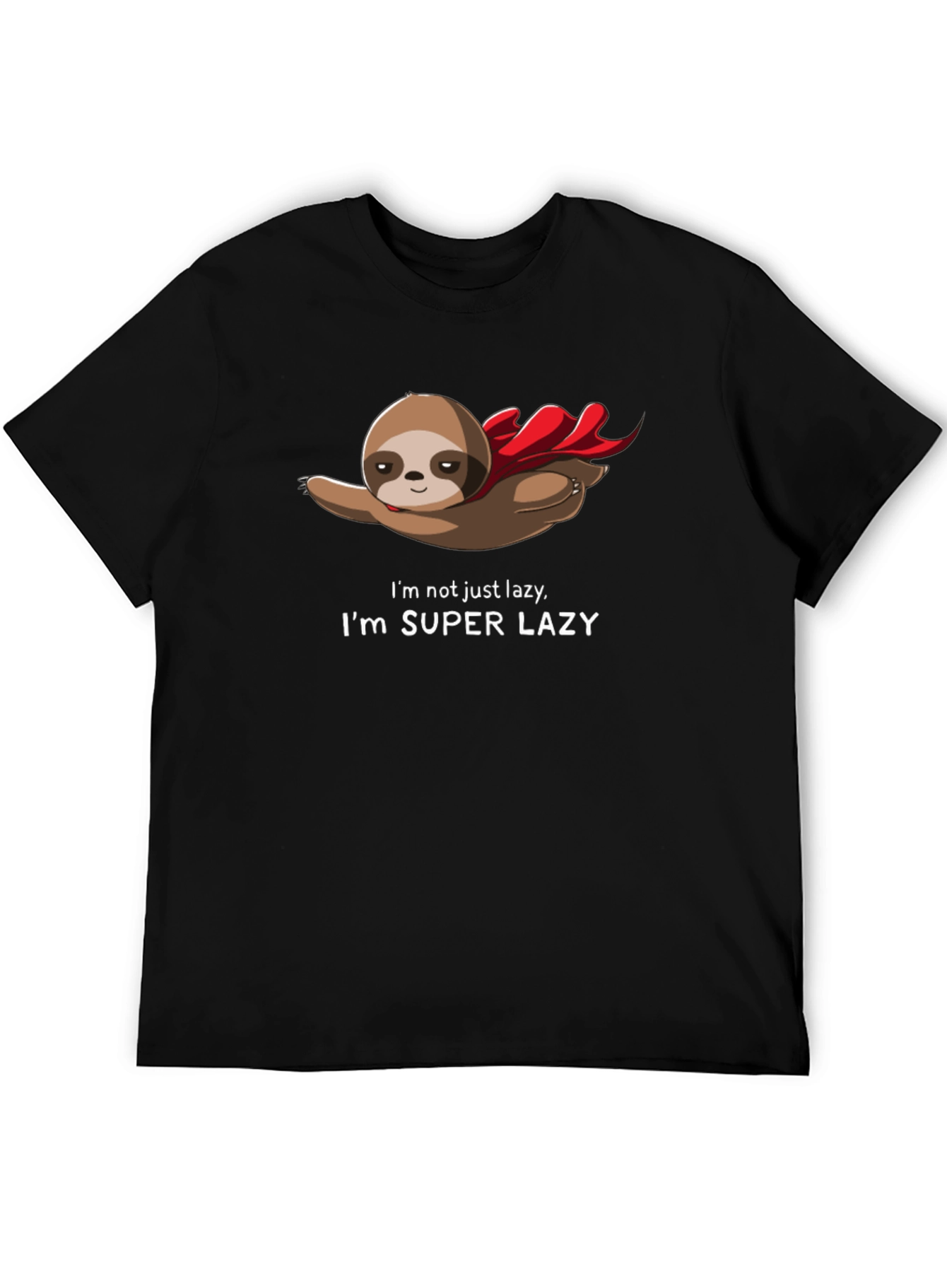 Super Lazy Sloth T-Shirt - Funny Animal Tee