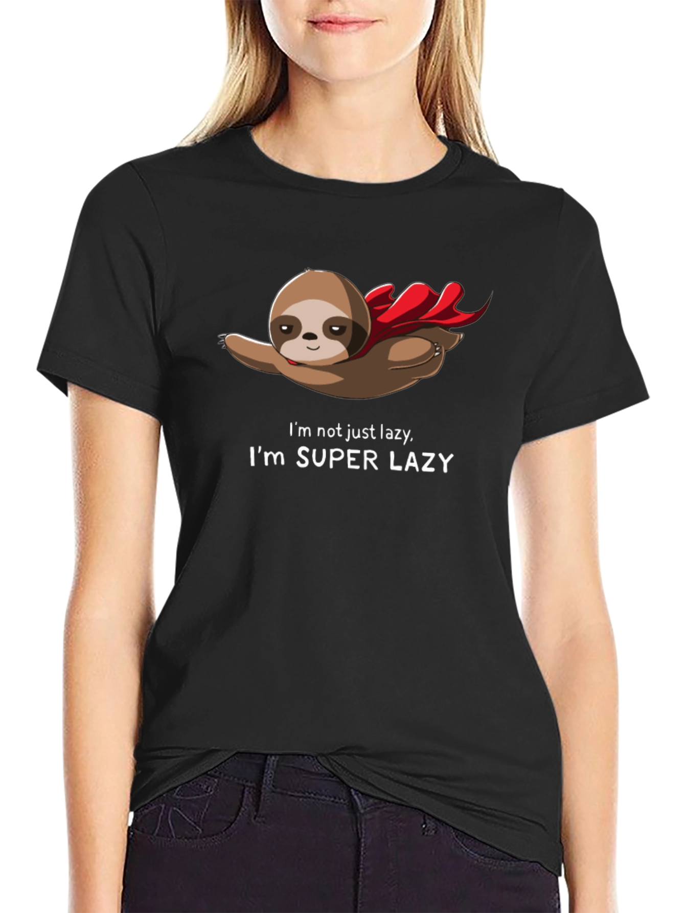 Super Lazy Sloth T-Shirt - Funny Animal Tee
