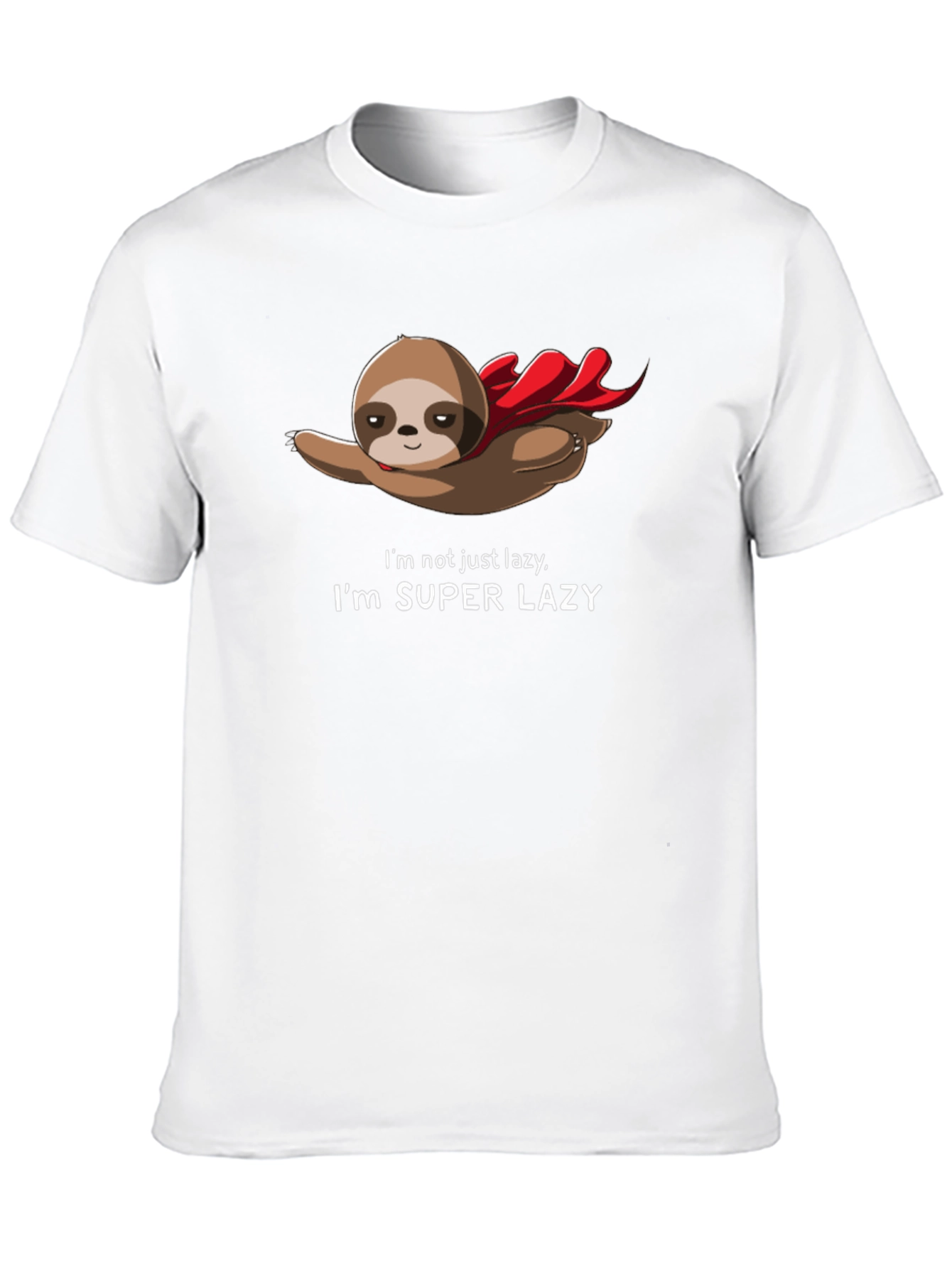 Super Lazy Sloth T-Shirt - Funny Animal Tee