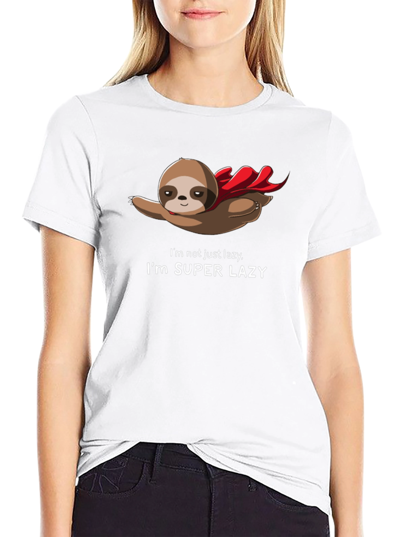 Super Lazy Sloth T-Shirt - Funny Animal Tee