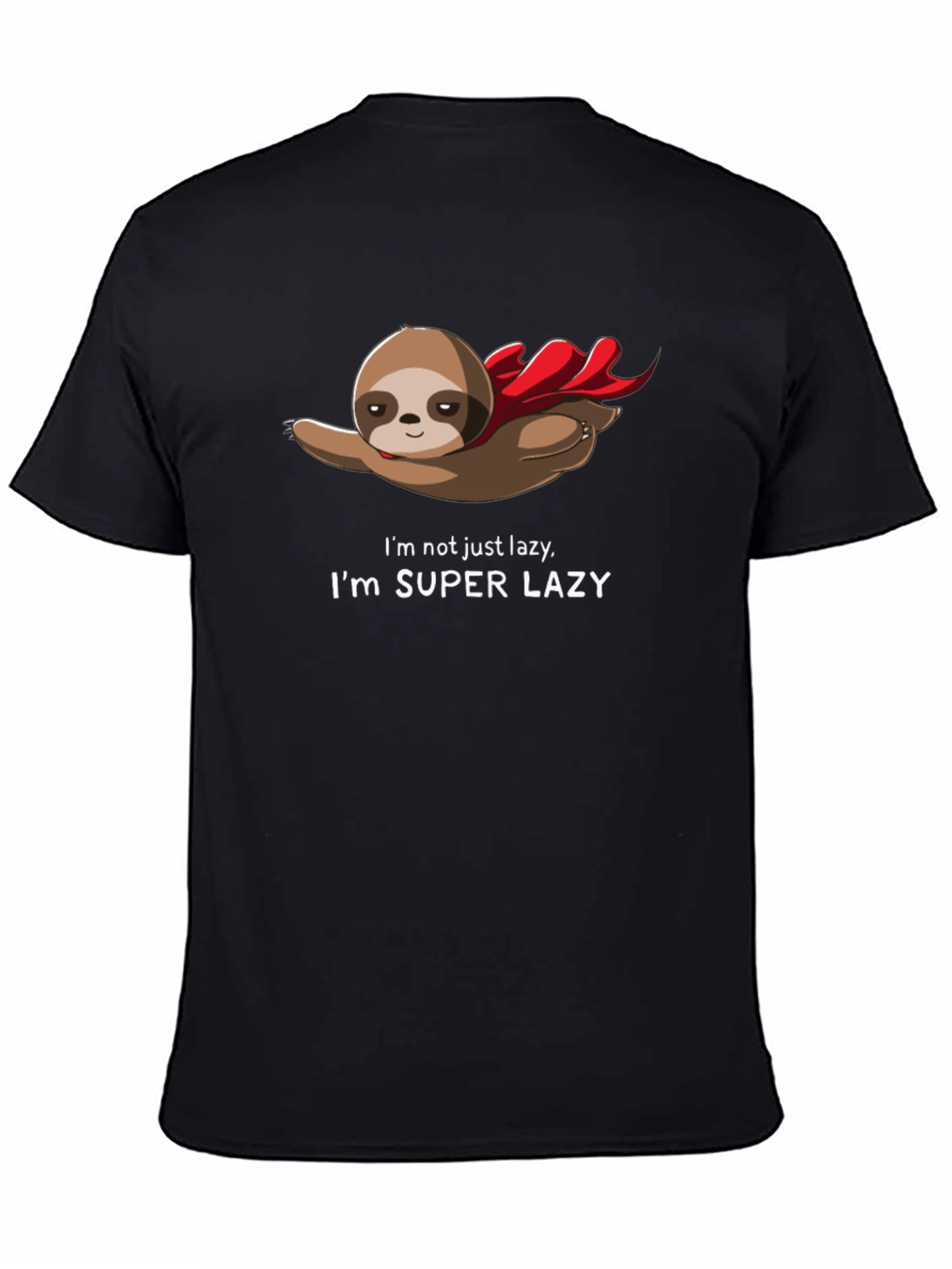 Super Lazy Sloth T-Shirt - Funny Animal Tee