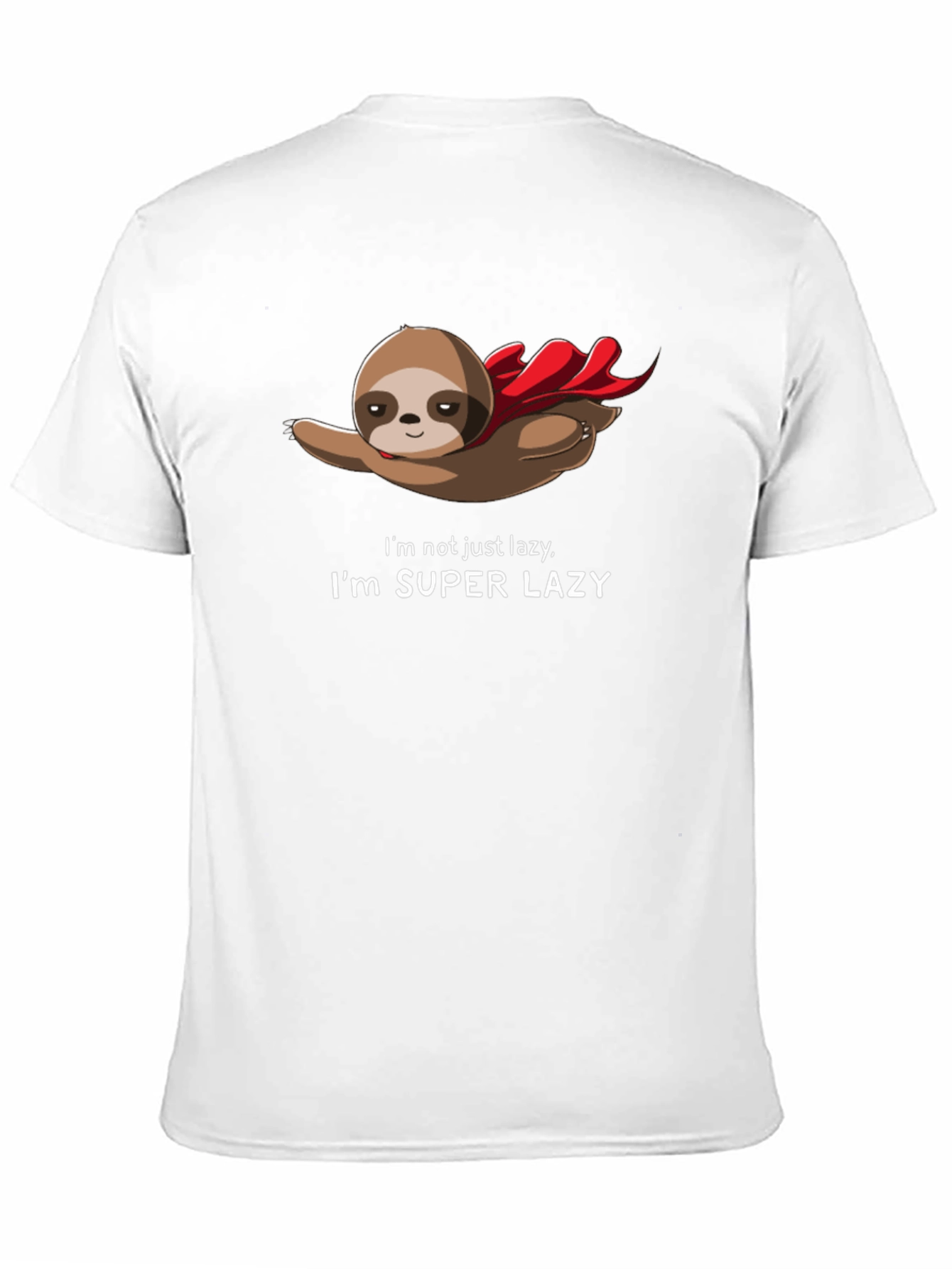 Super Lazy Sloth T-Shirt - Funny Animal Tee
