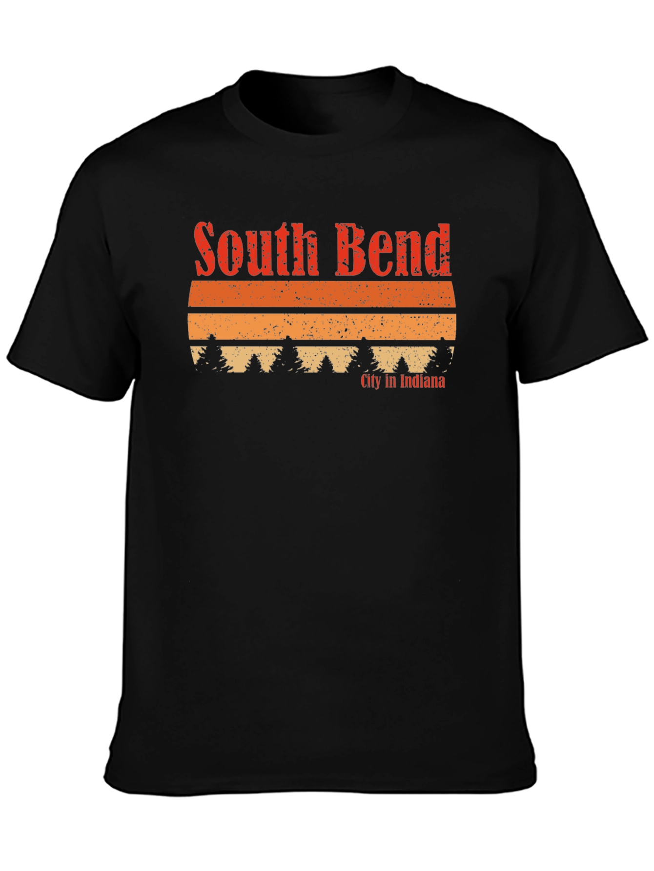 South Bend Indiana Retro Graphic T-Shirt
