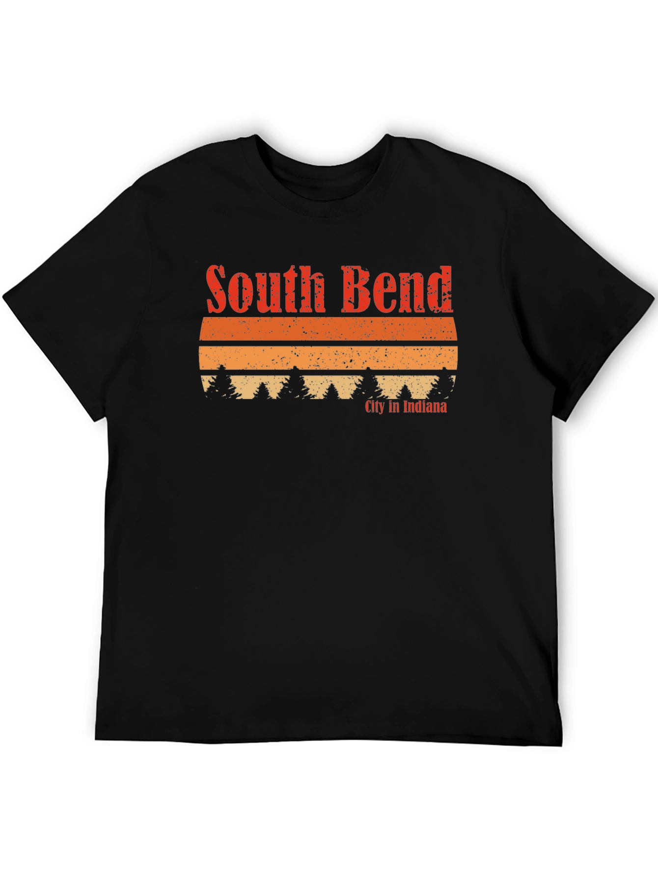 South Bend Indiana Retro Graphic T-Shirt