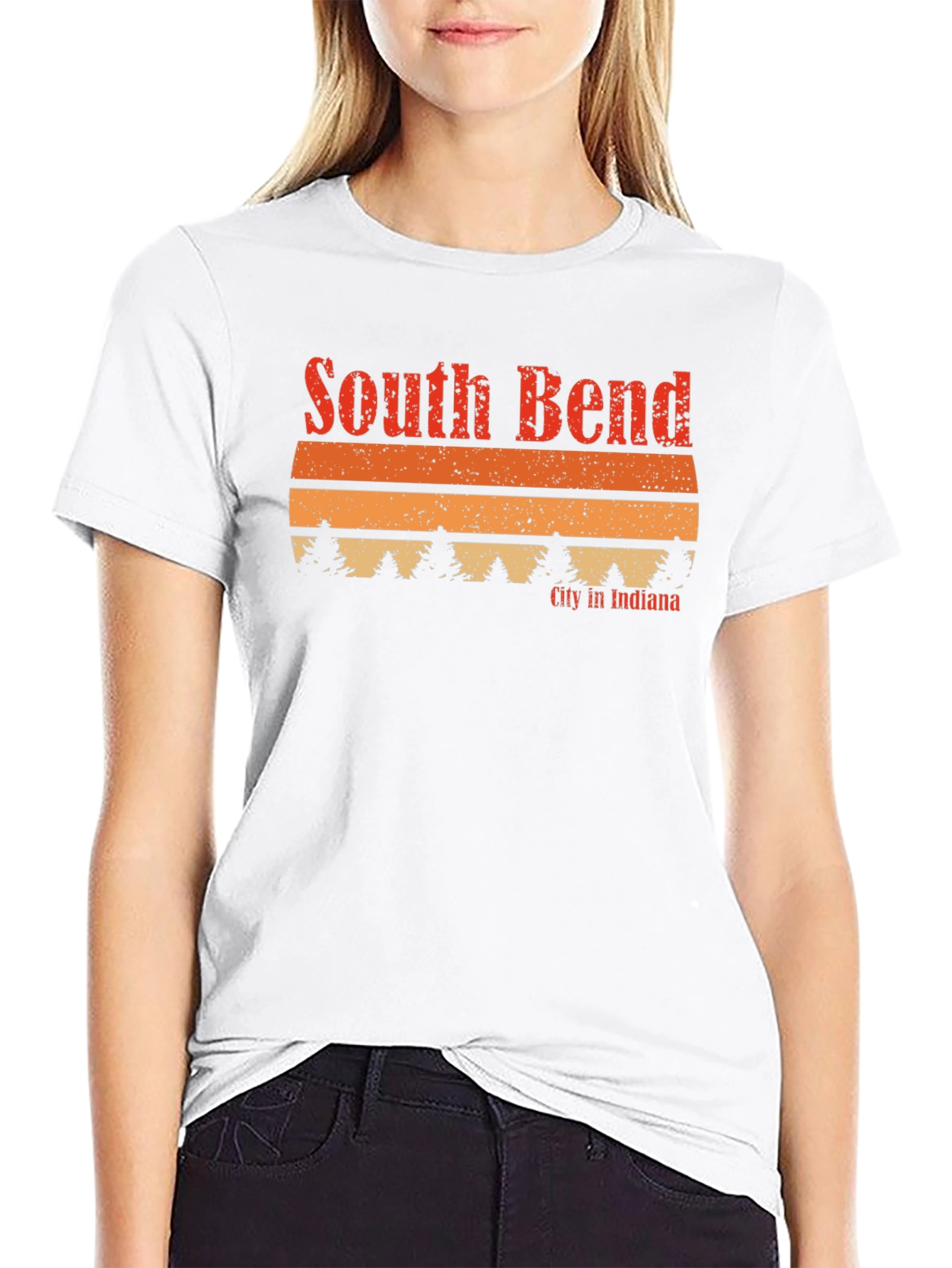 South Bend Indiana Retro Graphic T-Shirt