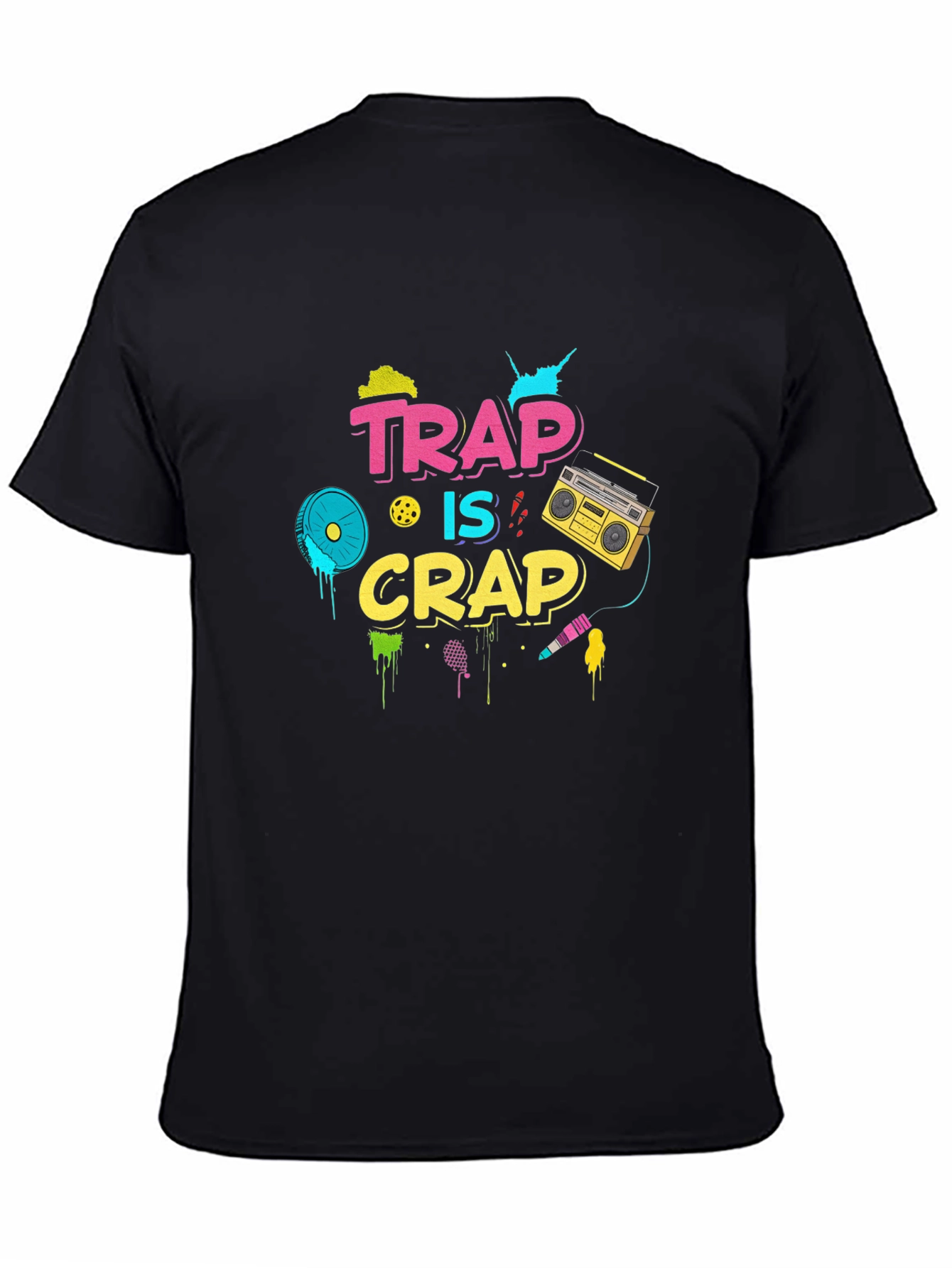 Trap is Crap 80s Style T-Shirt