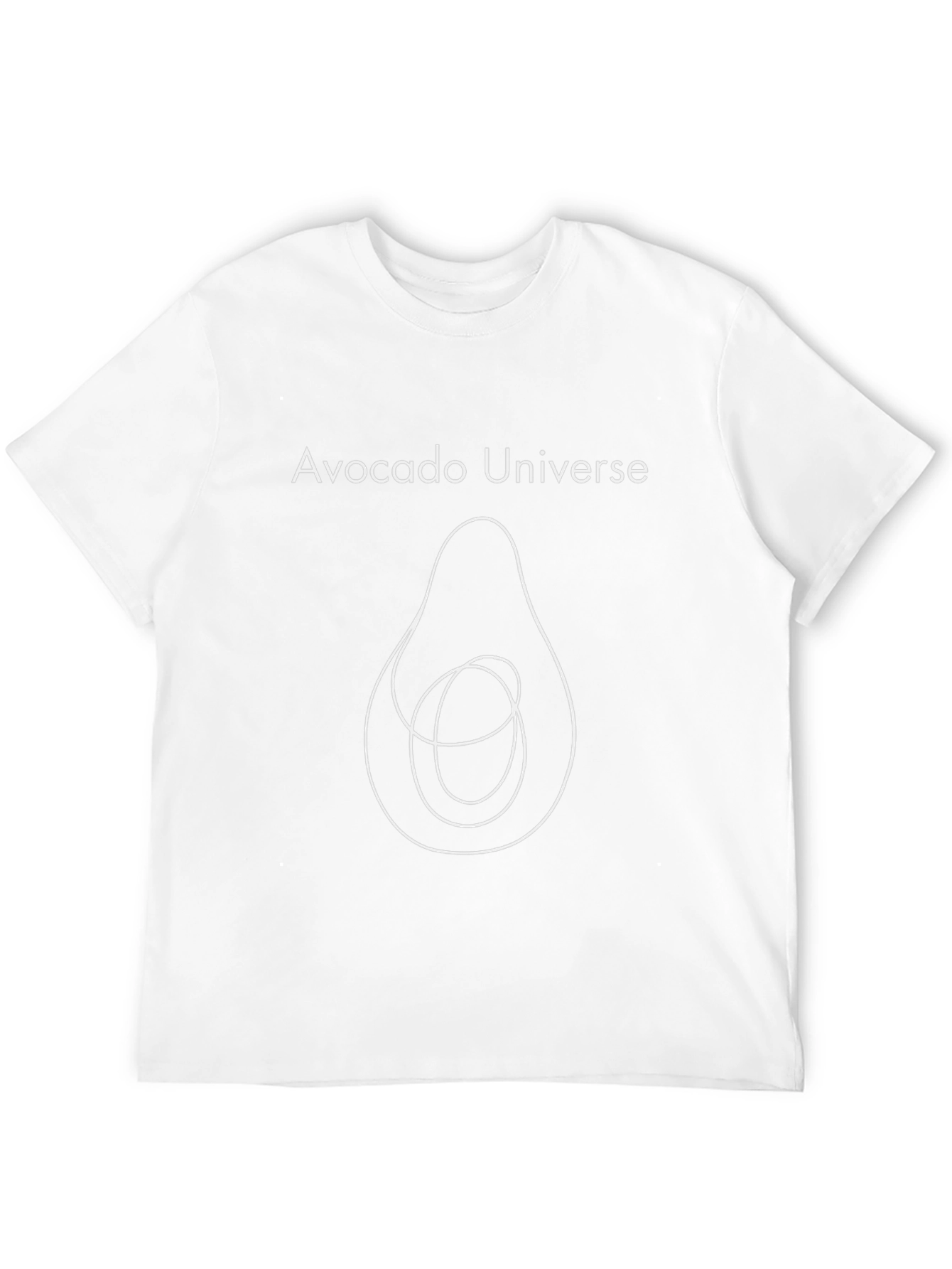 Avocado Universe Graphic Tee - Stylish Black T-Shirt
