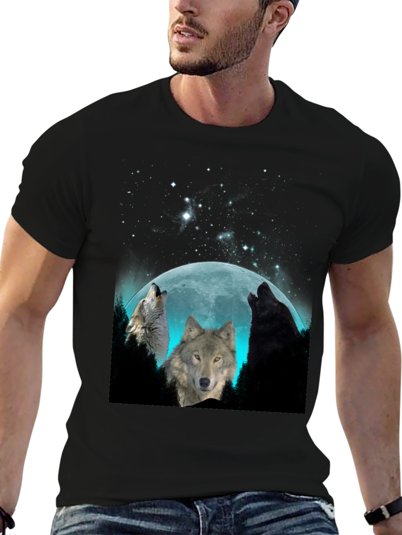 Wolf Pack Moon Graphic Tee