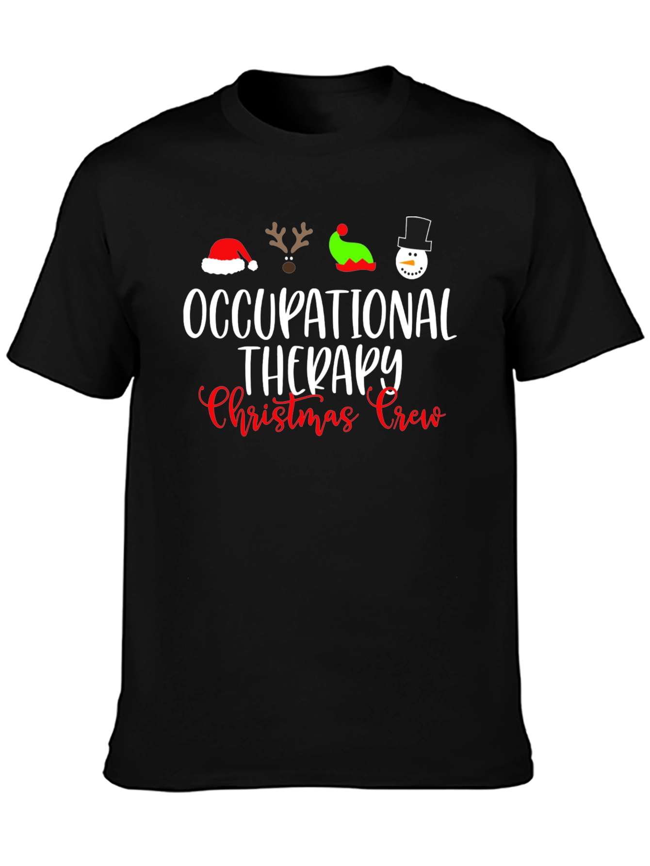 Occupational Therapy Christmas Crew T-Shirt