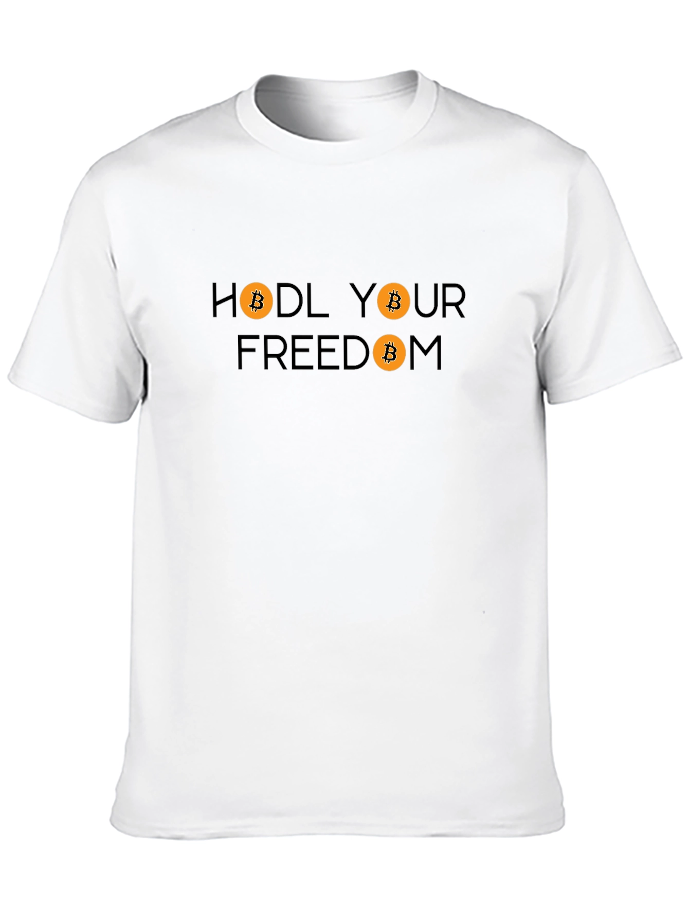 HODL Your Freedom Bitcoin Graphic T-Shirt