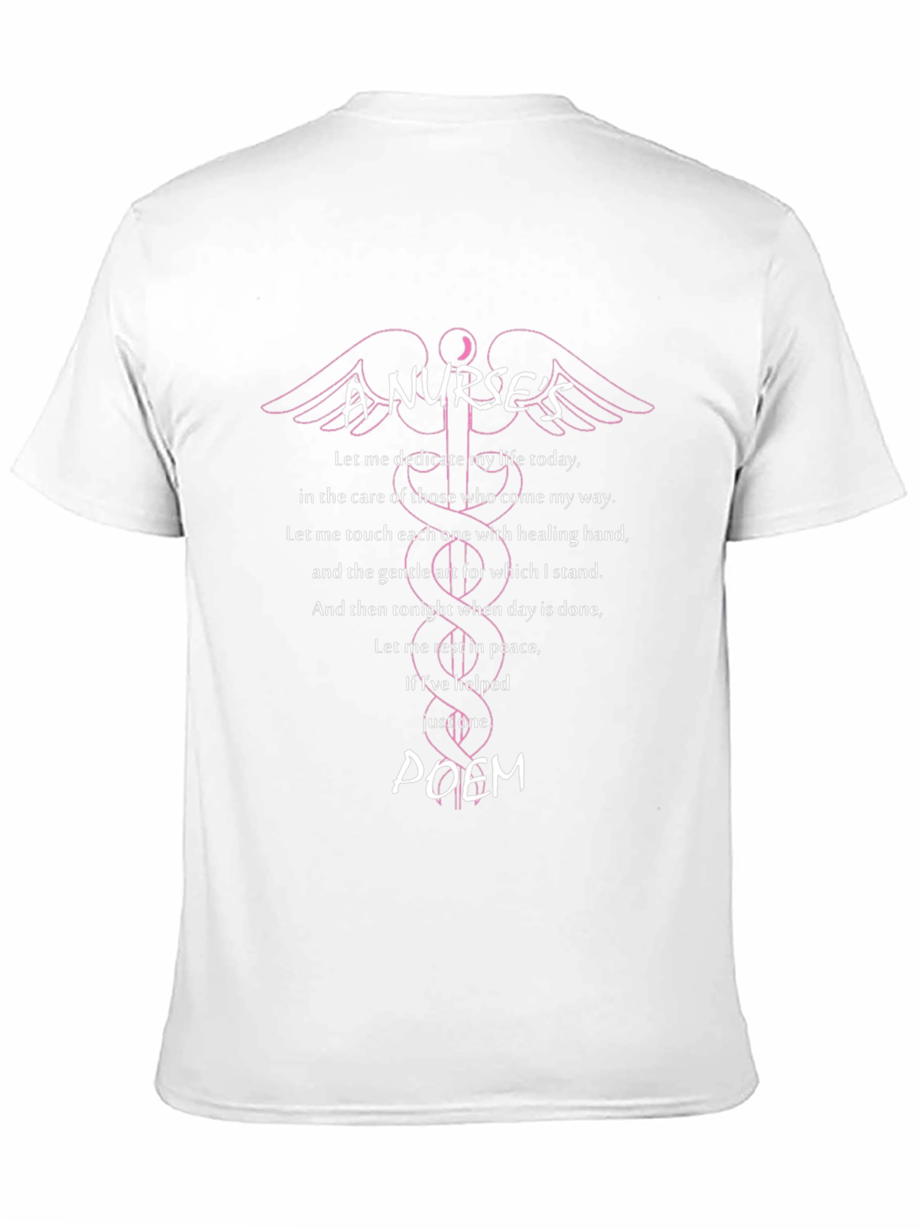 A Nurses Poem Black T-Shirt