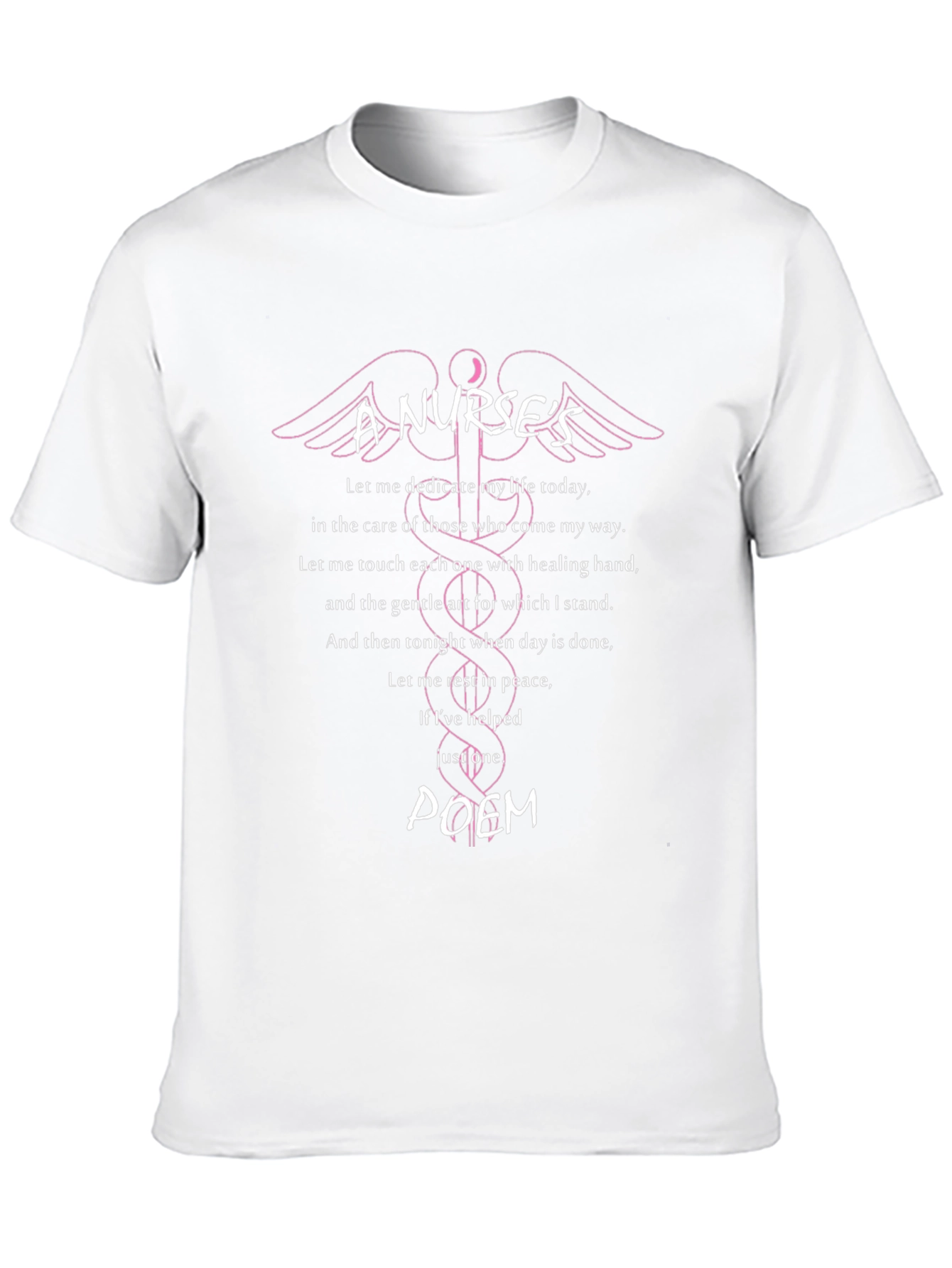 A Nurses Poem Black T-Shirt