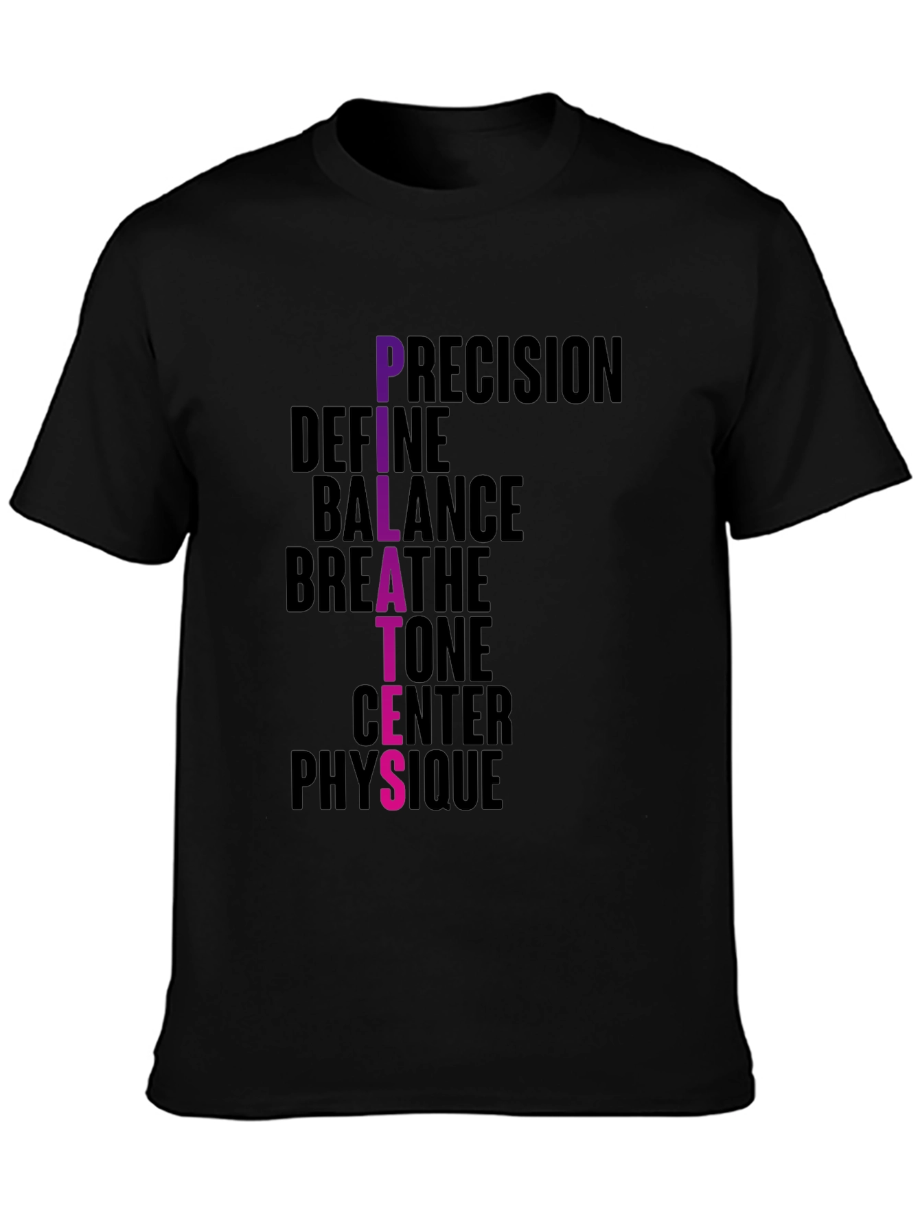 Pilates Definition T-Shirt - Precision Balance Physique