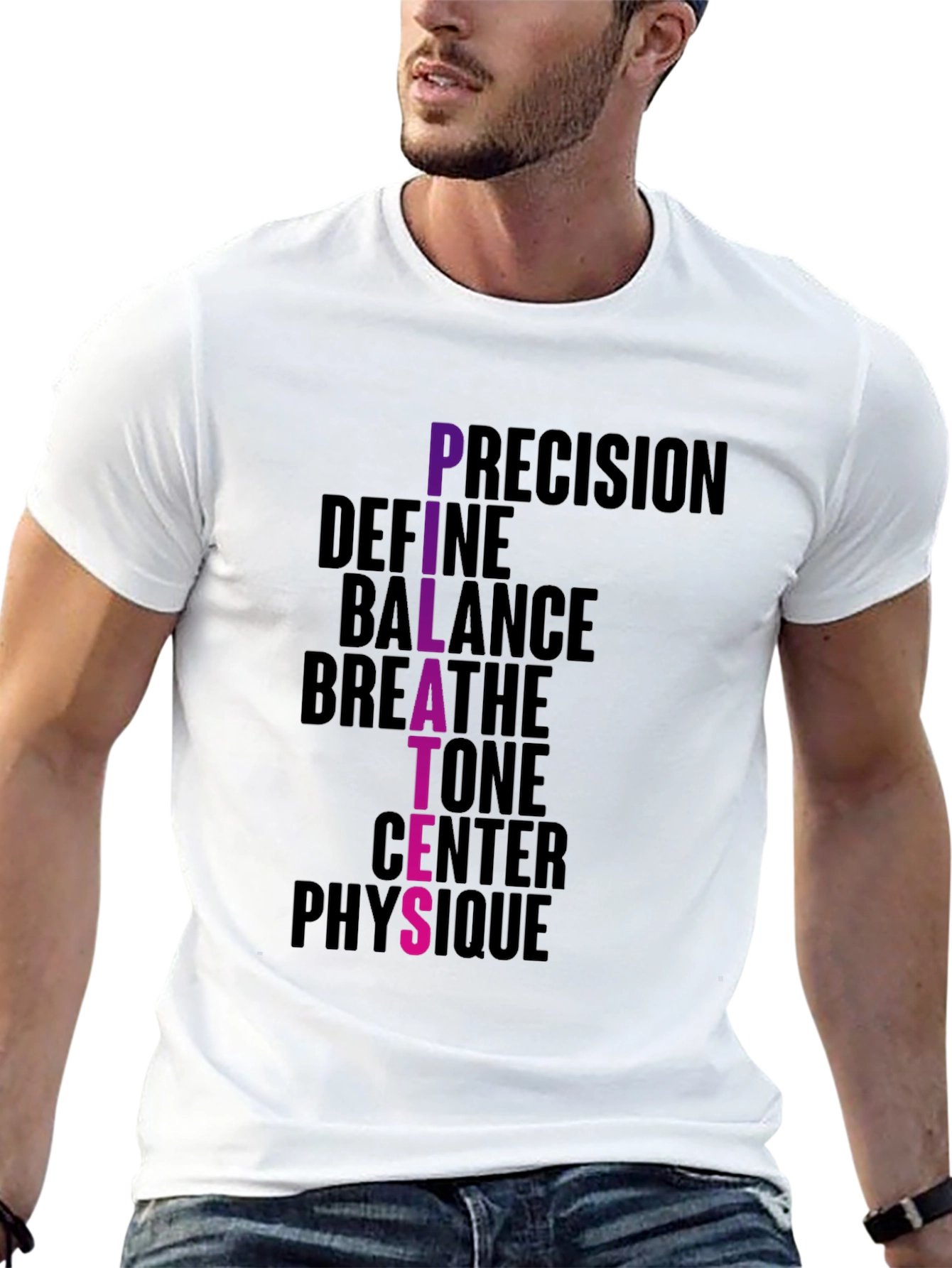 Pilates Definition T-Shirt - Precision Balance Physique