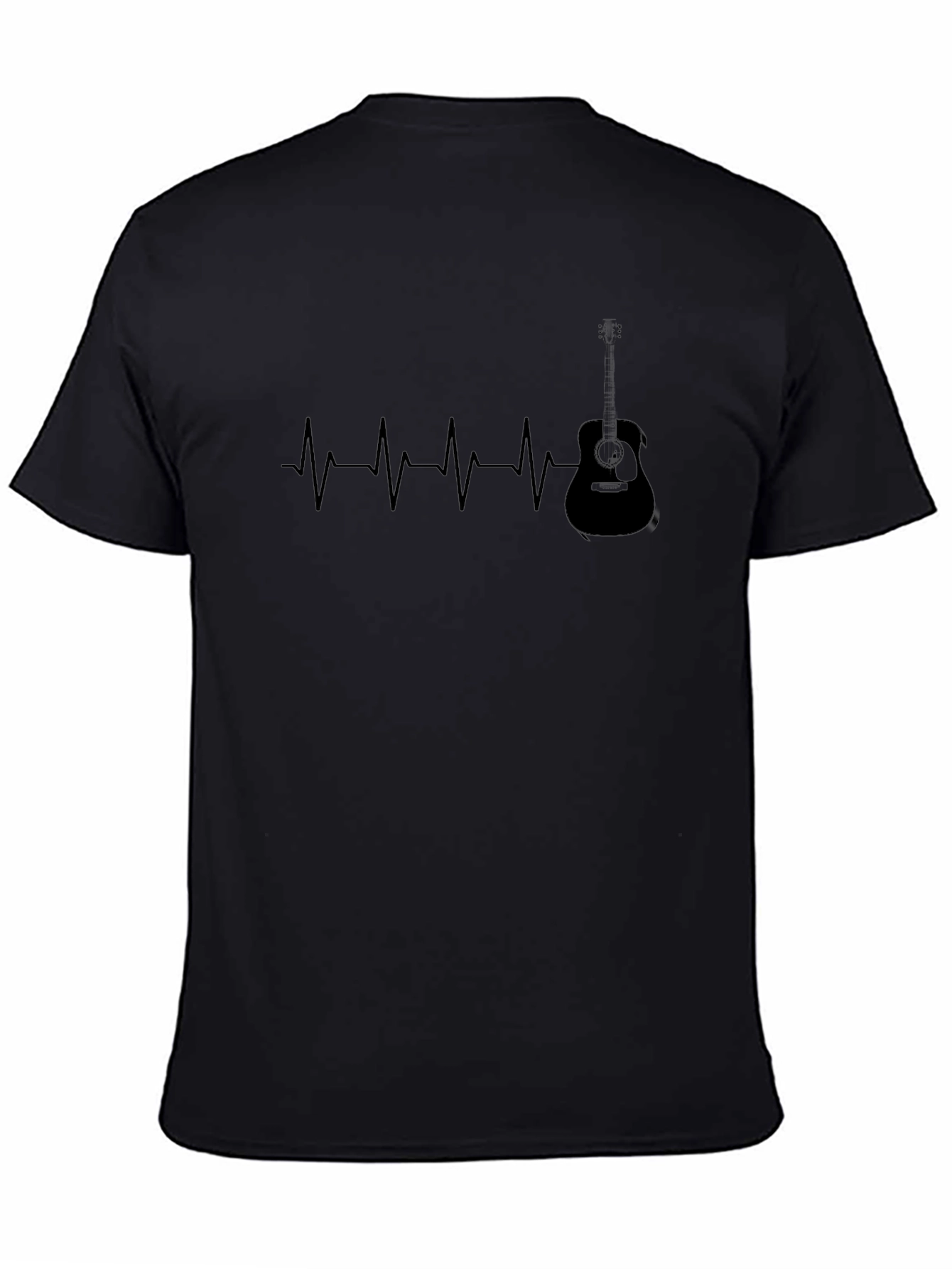 Guitar Heartbeat T-Shirt - Musicians Tee