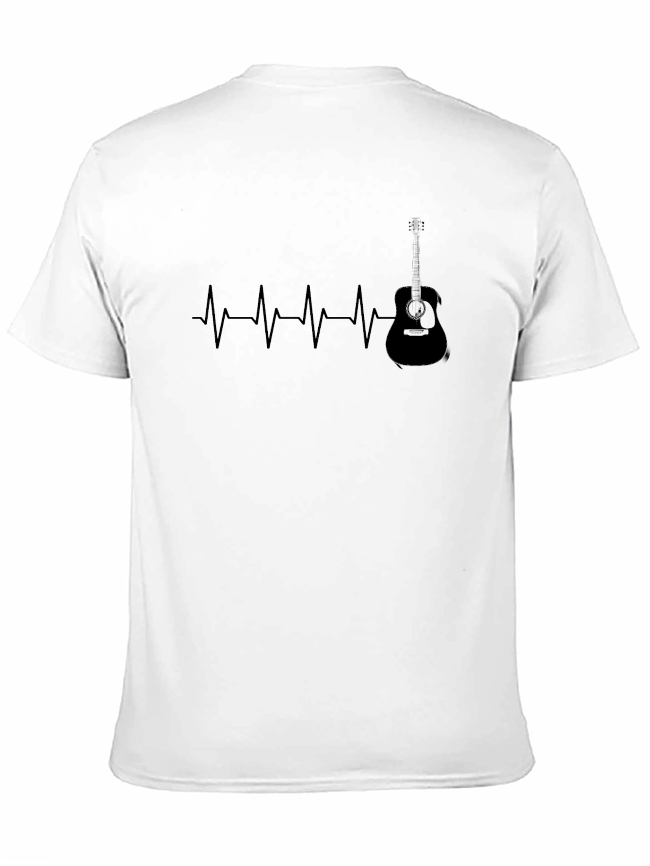 Guitar Heartbeat T-Shirt - Musicians Tee