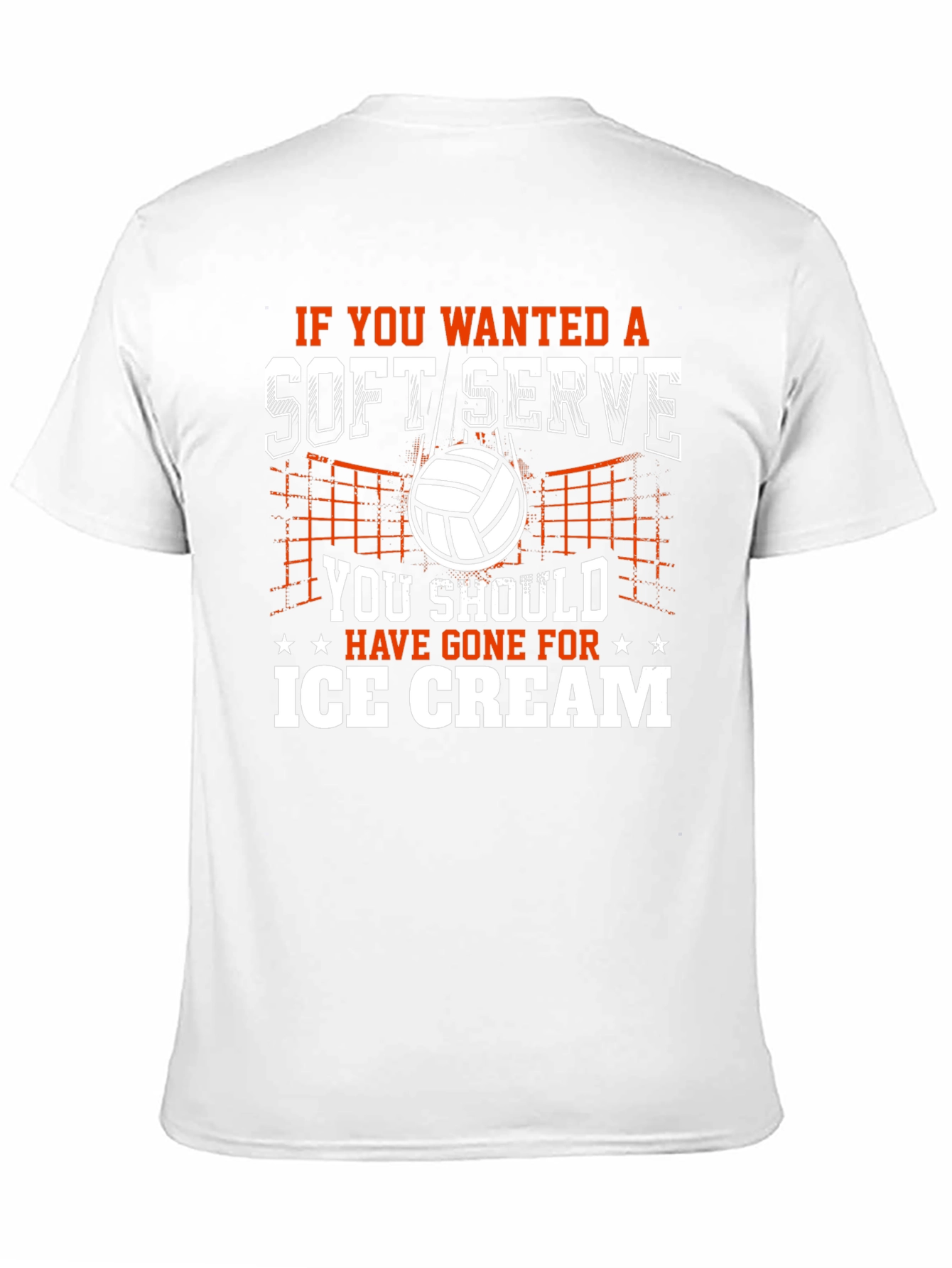 Soft Serve Volleyball Graphic T-Shirt