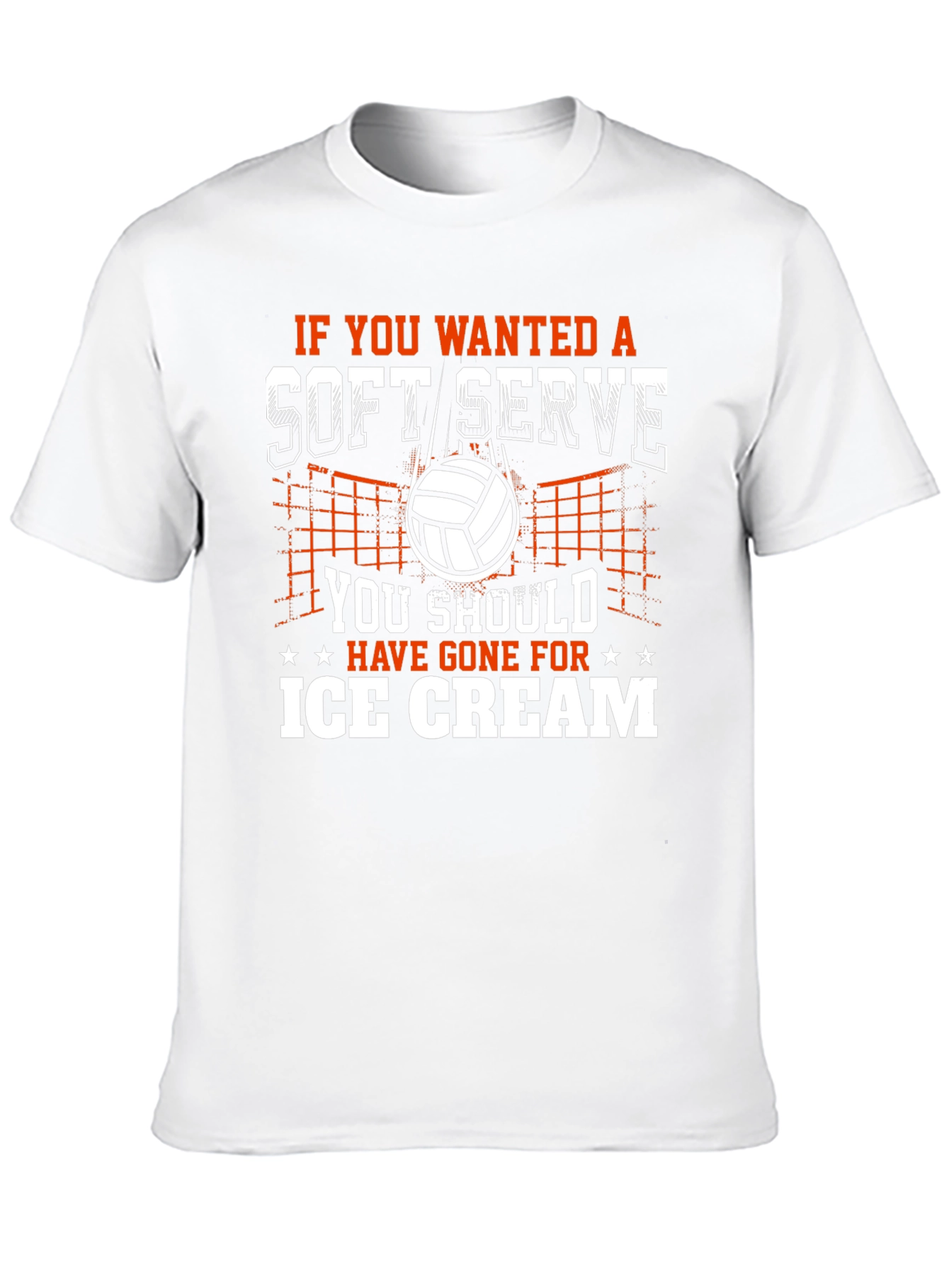 Soft Serve Volleyball Graphic T-Shirt