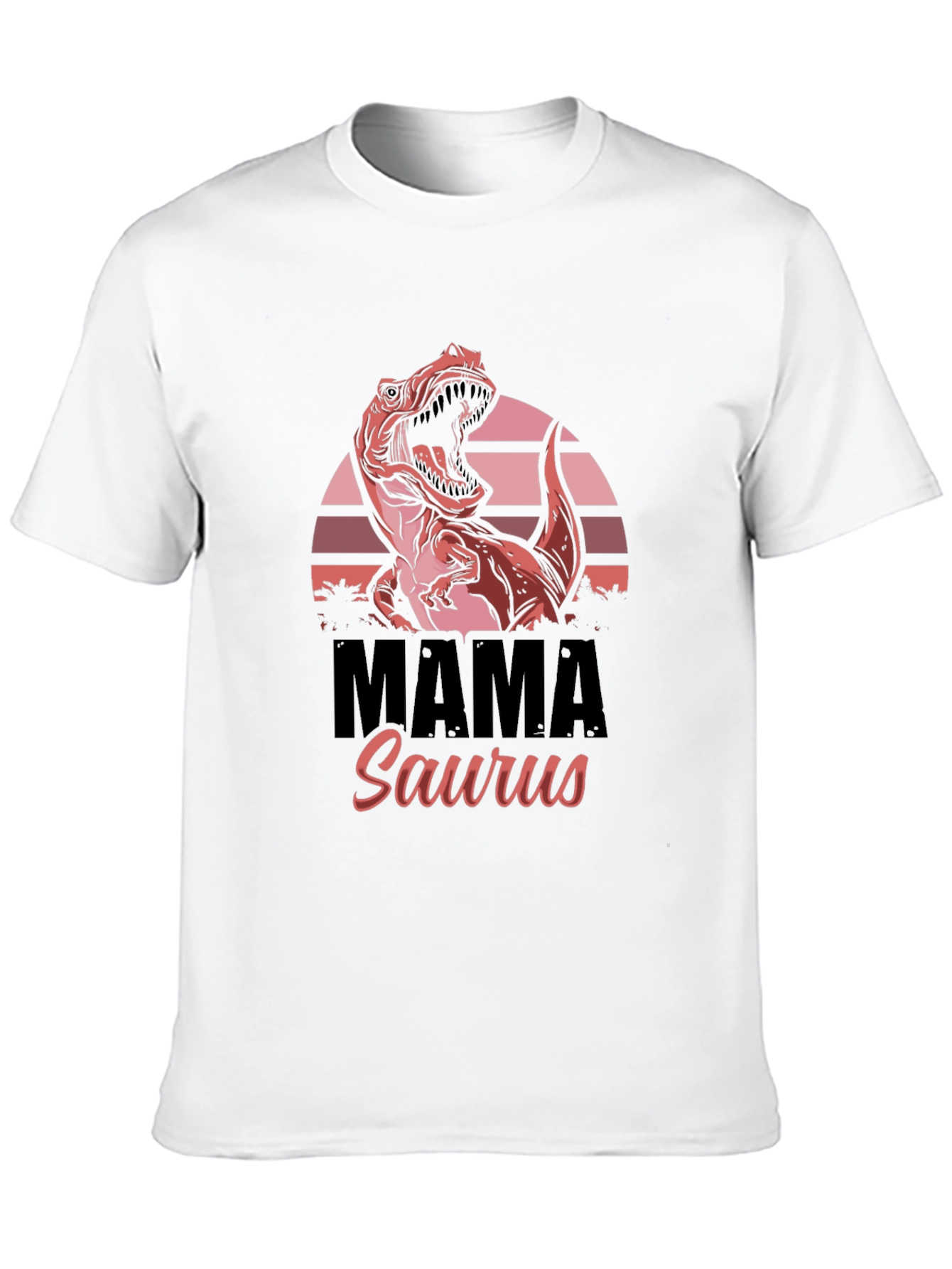 Mama Saurus T-Shirt - Dinosaur Graphic Tee