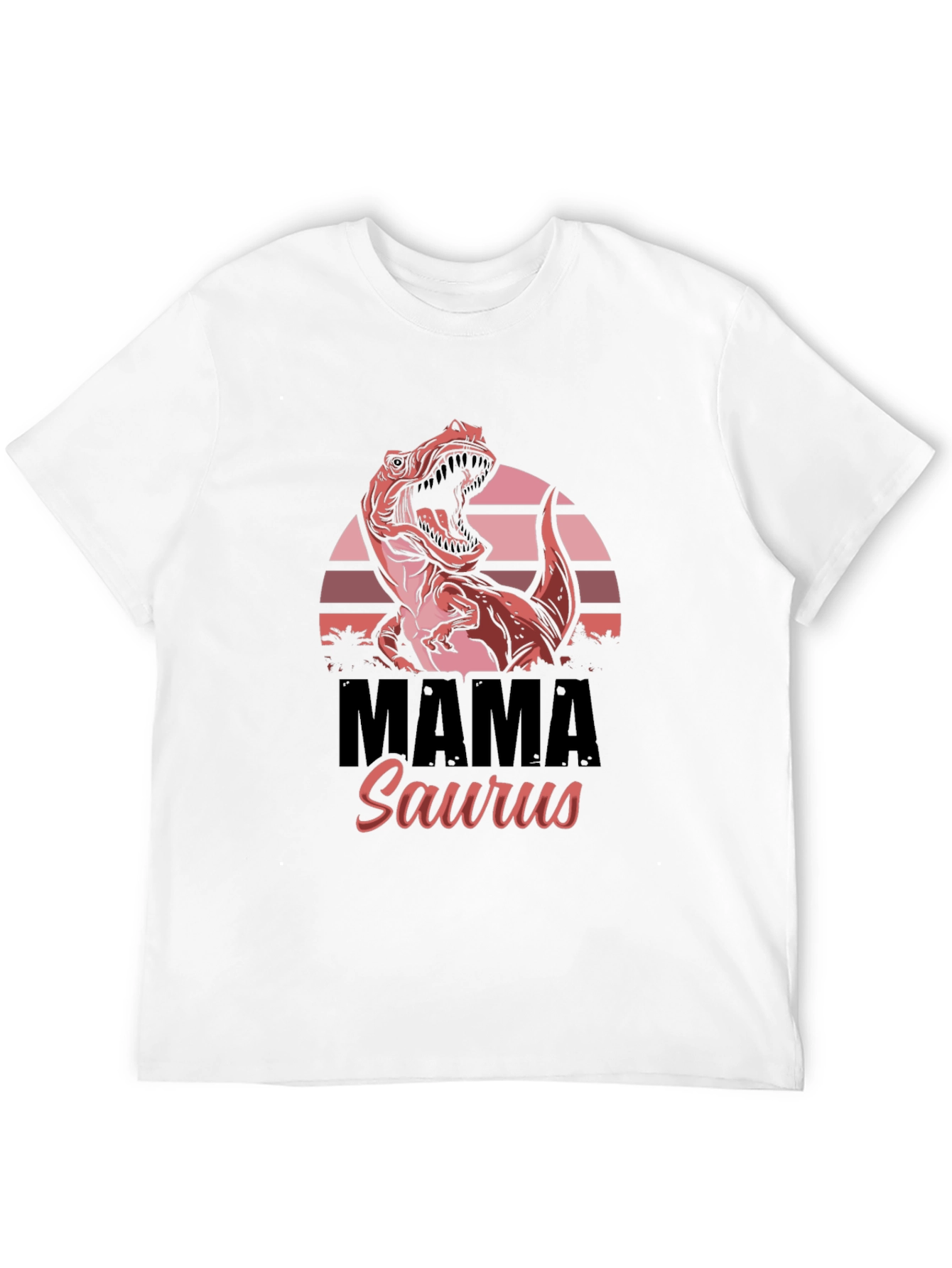 Mama Saurus T-Shirt - Dinosaur Graphic Tee