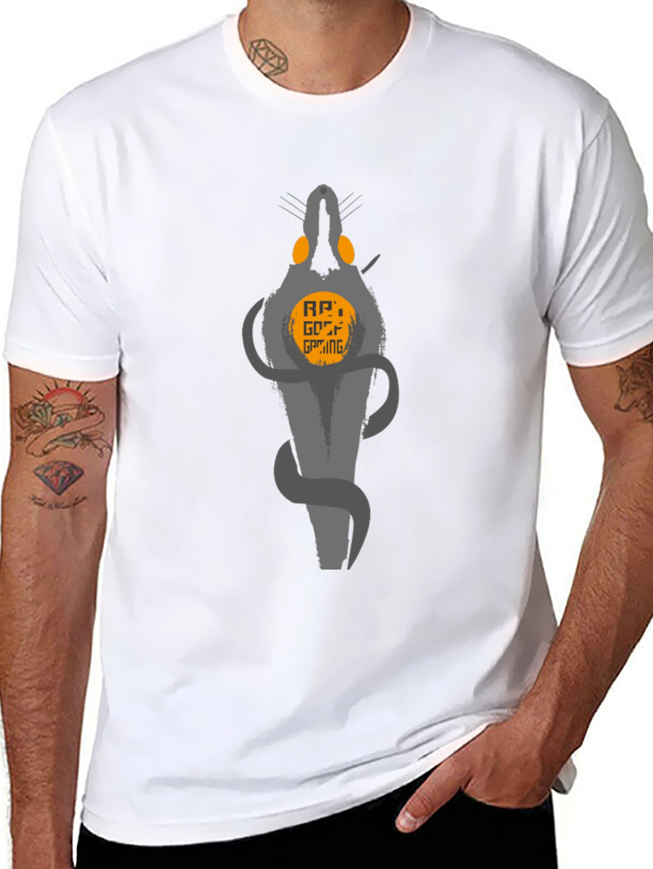 Rat God Gaming Graphic T-Shirt