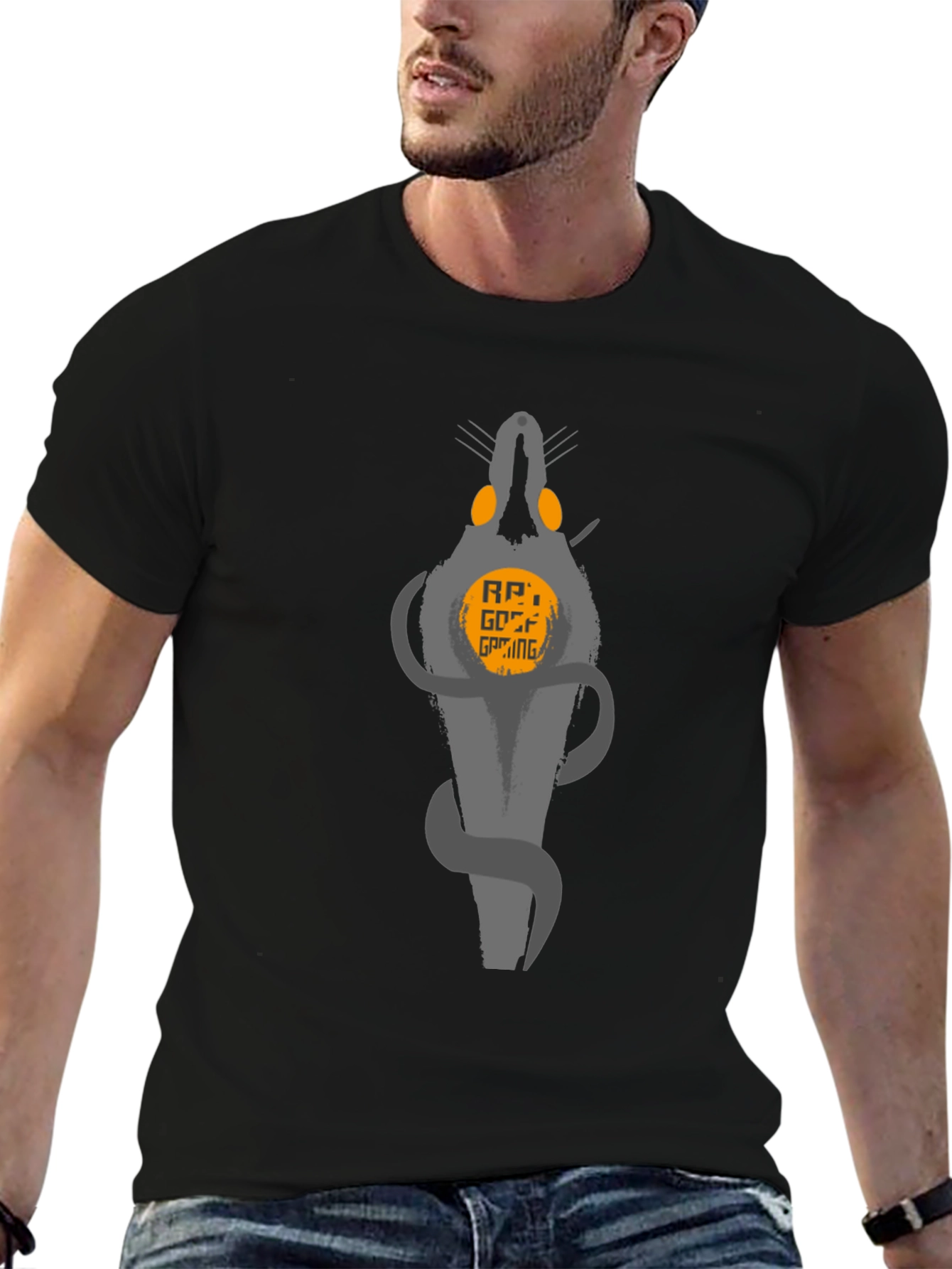 Rat God Gaming Graphic T-Shirt