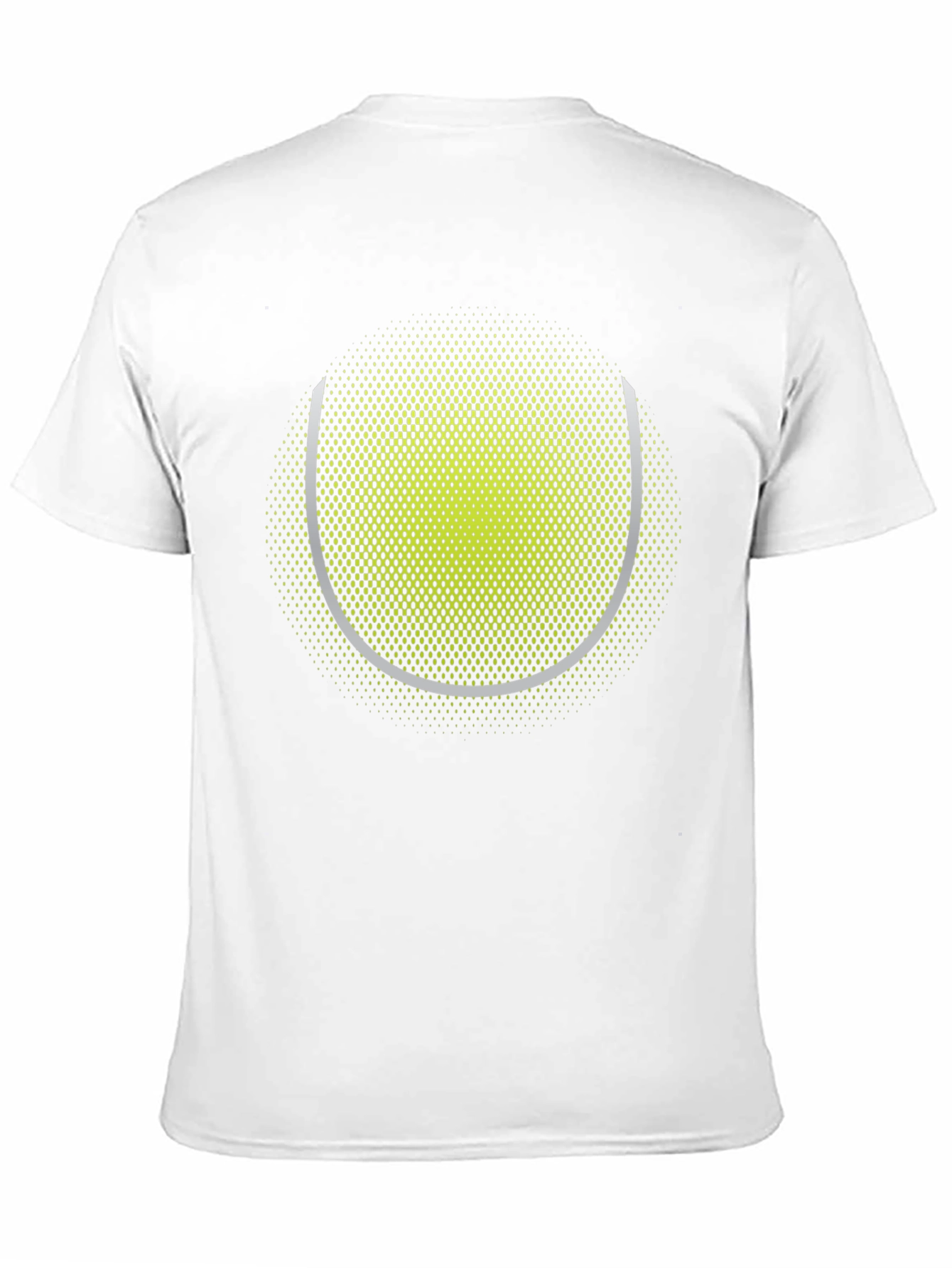 Tennis Ball Graphic Tee - Sporty Black T-Shirt