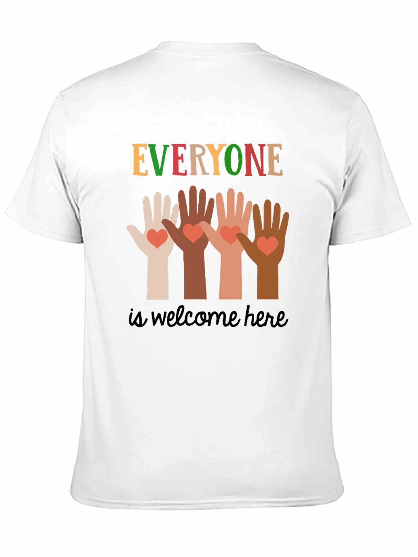 Everyone is Welcome Here Graphic Tee