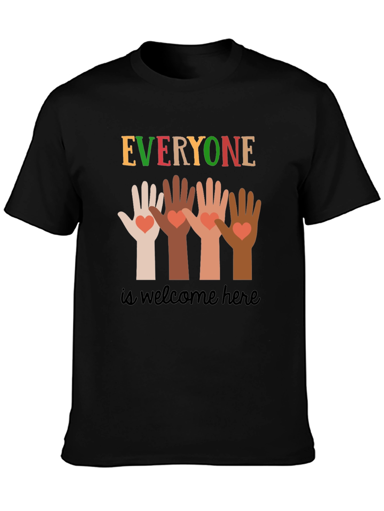 Everyone is Welcome Here Graphic Tee