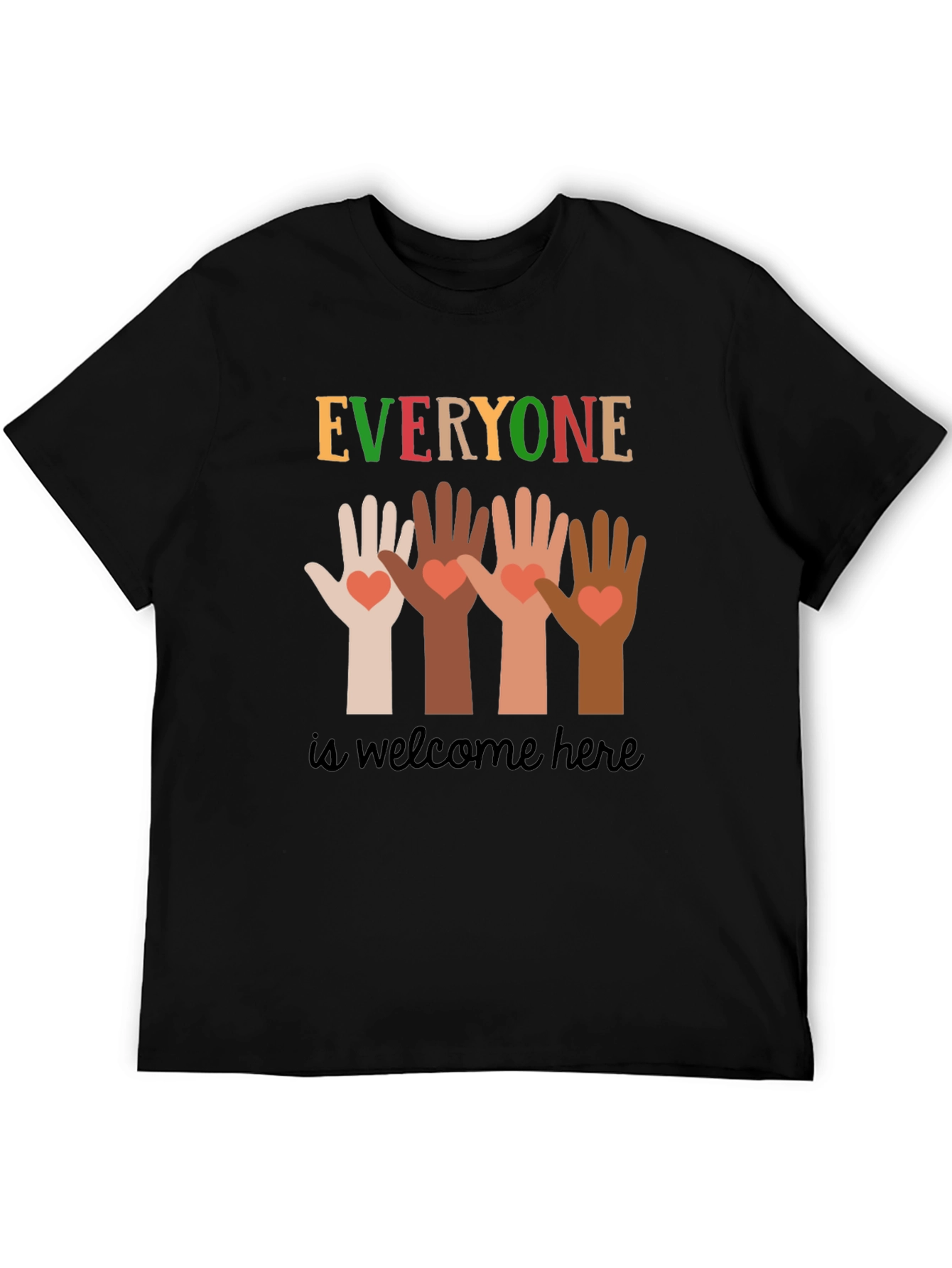 Everyone is Welcome Here Graphic Tee