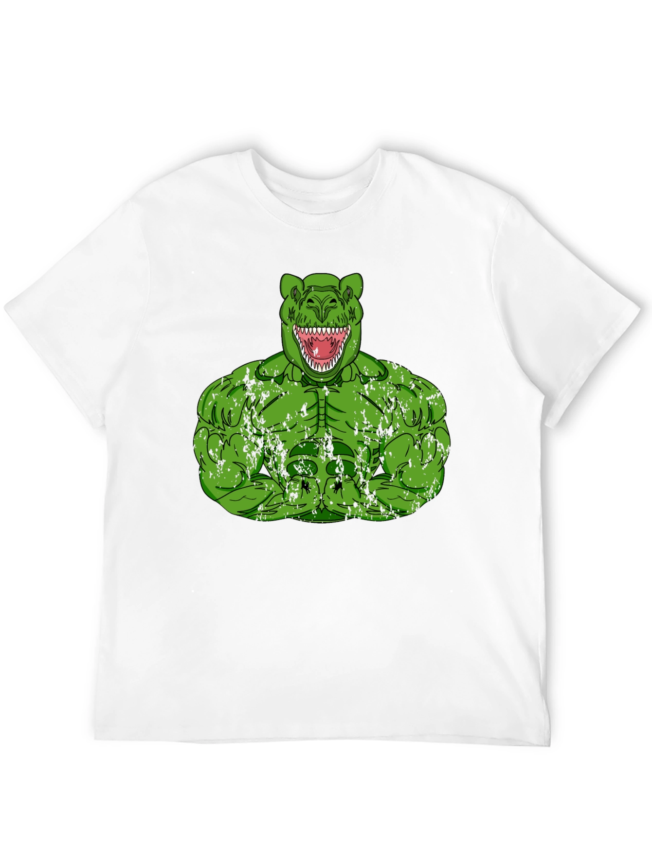 Dino Hulk Graphic T-Shirt - Mens Black Tee