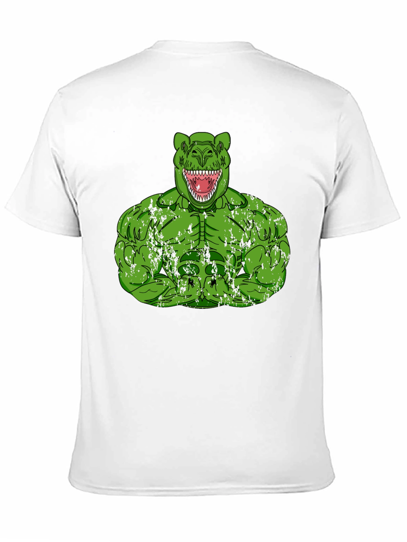 Dino Hulk Graphic T-Shirt - Mens Black Tee