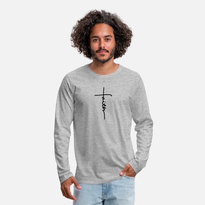 Faith Jesus Christian Vertical Cross Religious
