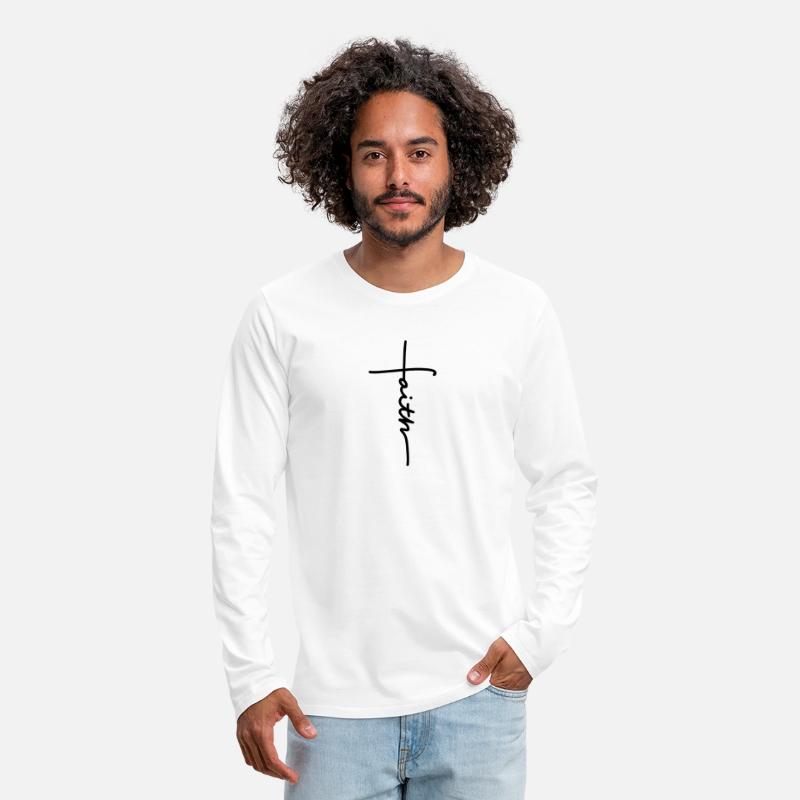 Faith Jesus Christian Vertical Cross Religious