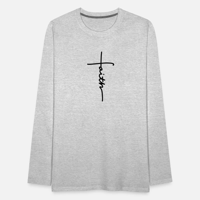 Faith Jesus Christian Vertical Cross Religious