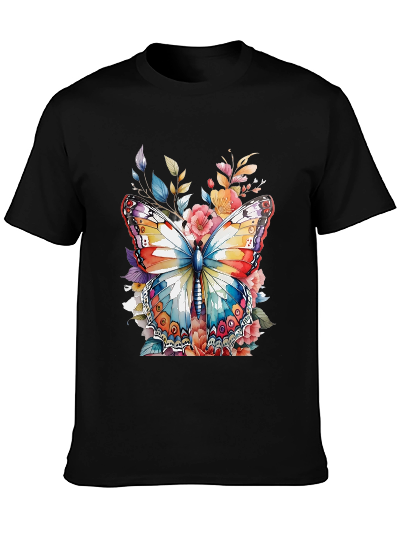 Butterfly Floral Graphic Tee
