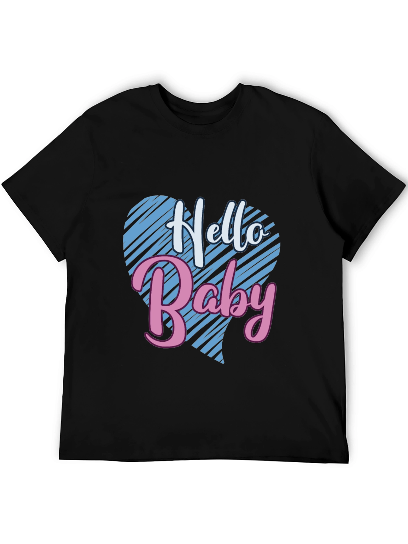 Hello Baby Tee: Gender Reveal Shirt
